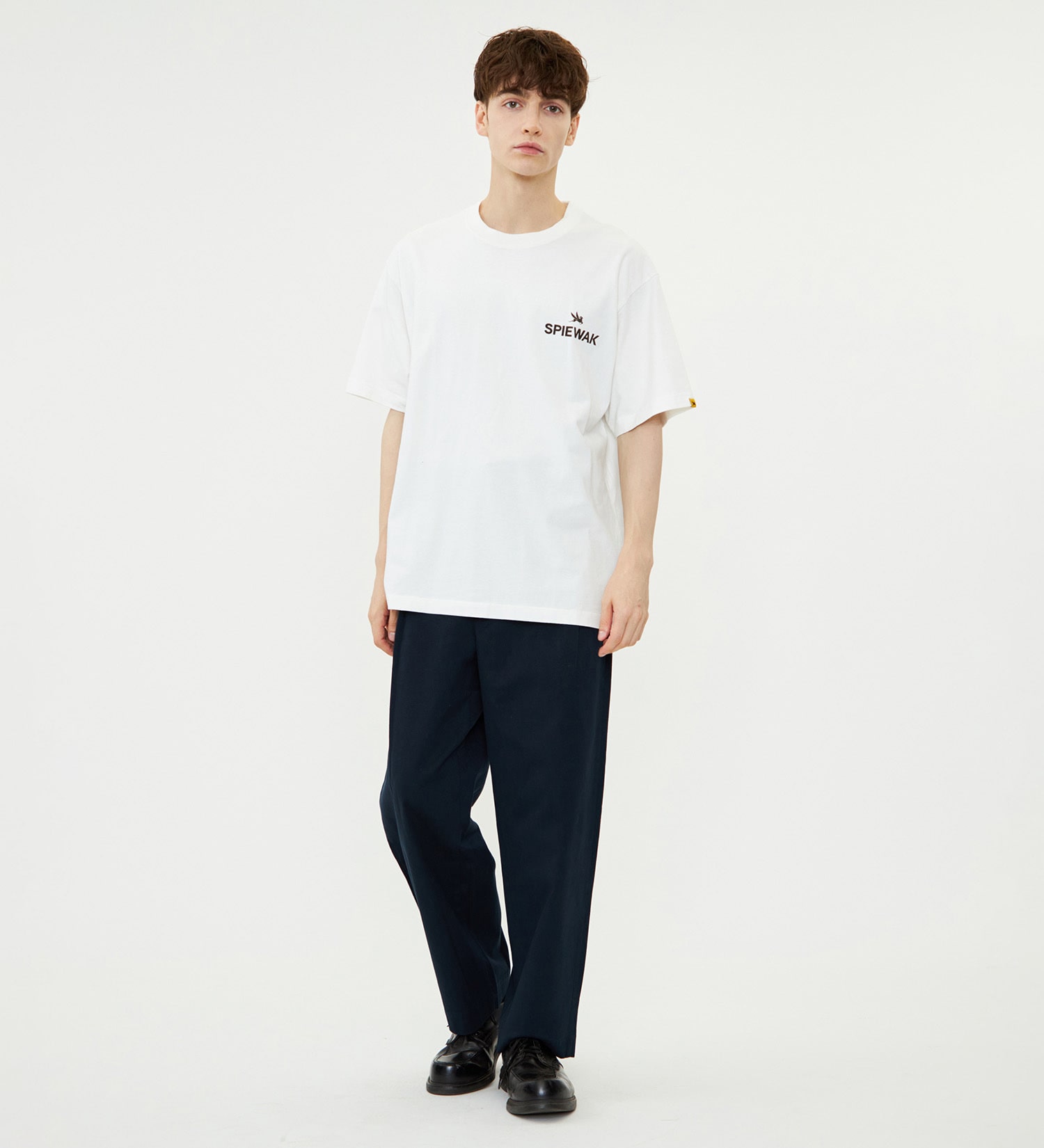 SPIEWAK(スピワック)のグラフィックTシャツ BKLYN NY 半袖|トップス/Tシャツ/カットソー/メンズ|ホワイト
