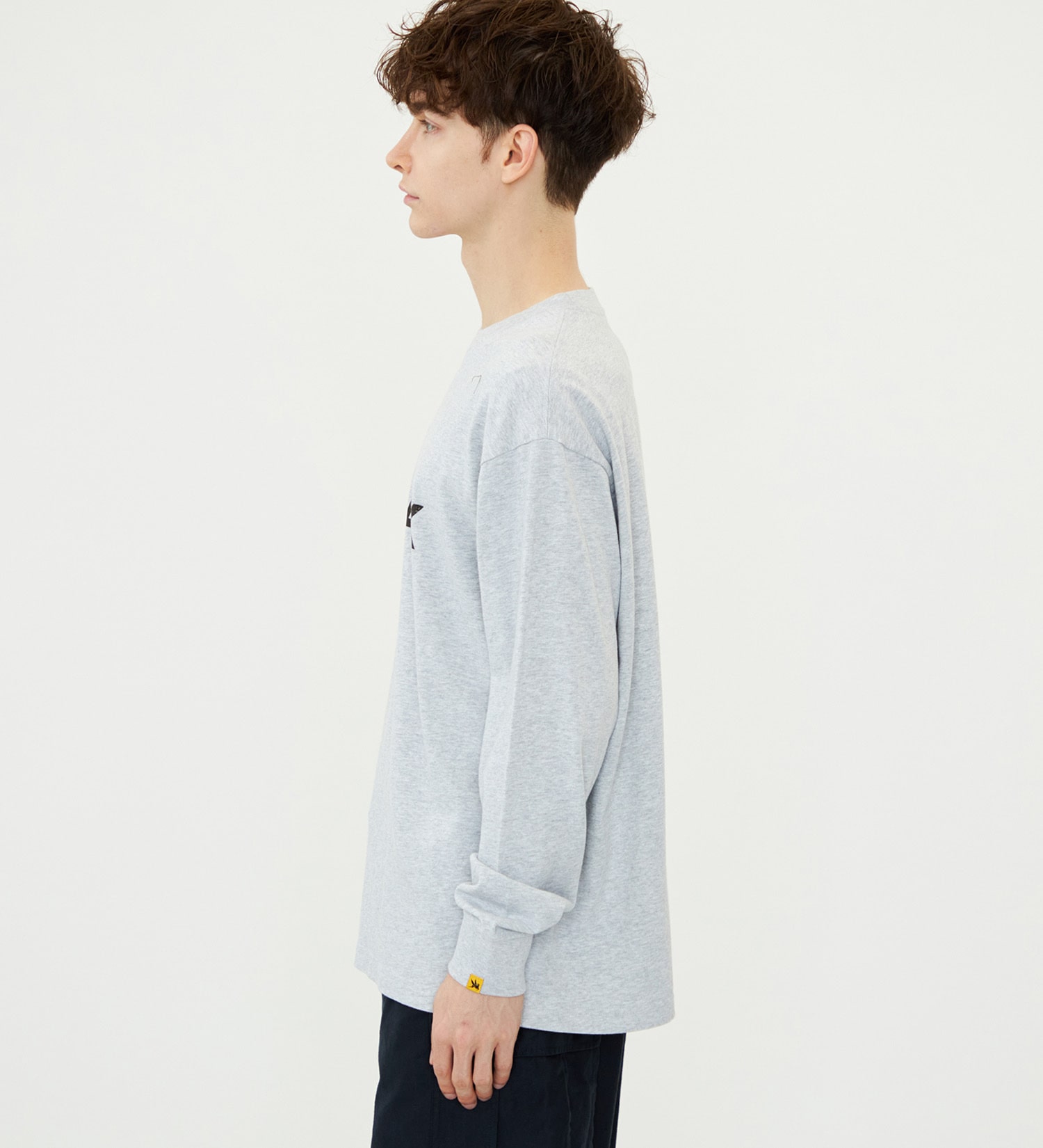 SPIEWAK(スピワック)のグラフィックTシャツ アイコンロゴ 長袖|トップス/Tシャツ/カットソー/メンズ|グレー