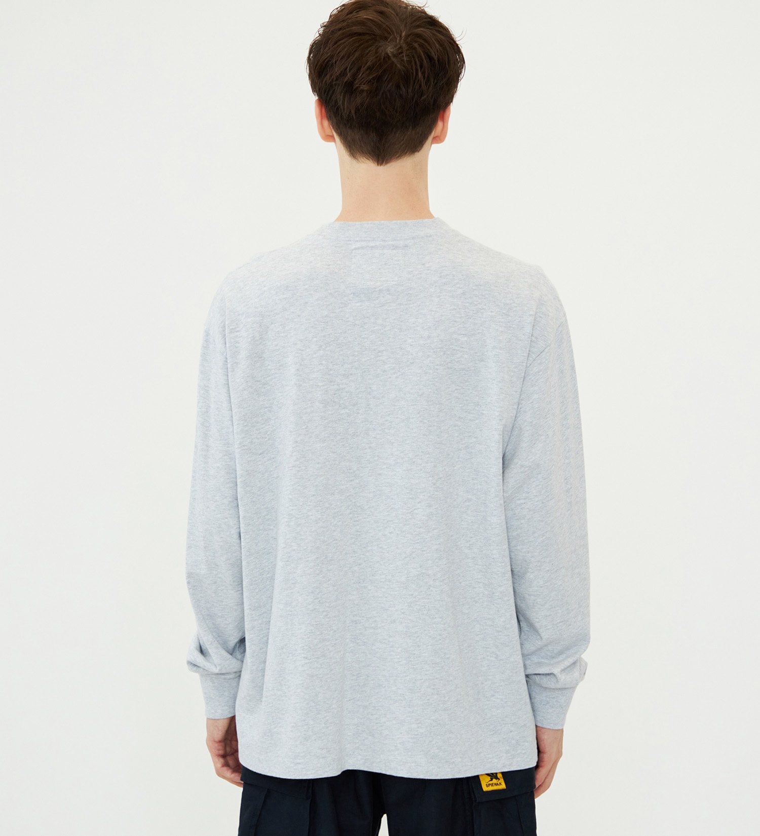 SPIEWAK(スピワック)のグラフィックTシャツ アイコンロゴ 長袖|トップス/Tシャツ/カットソー/メンズ|グレー