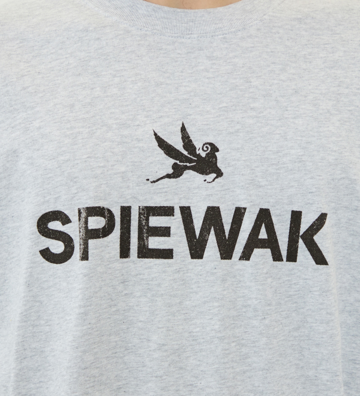 SPIEWAK(スピワック)のグラフィックTシャツ アイコンロゴ 長袖|トップス/Tシャツ/カットソー/メンズ|グレー