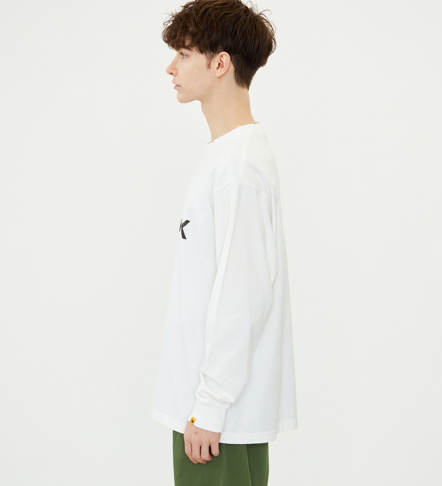 SPIEWAK(スピワック)のグラフィックTシャツ アイコンロゴ 長袖|トップス/Tシャツ/カットソー/メンズ|ホワイト
