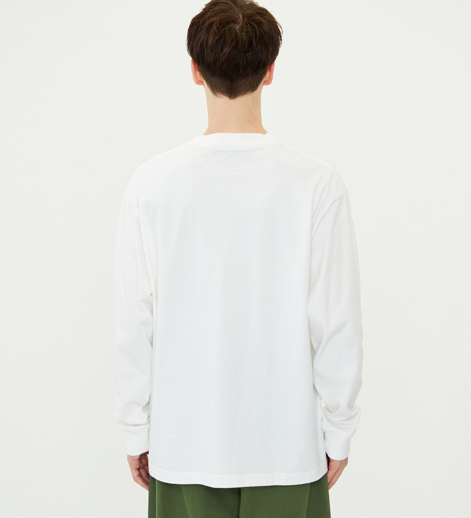 SPIEWAK(スピワック)のグラフィックTシャツ アイコンロゴ 長袖|トップス/Tシャツ/カットソー/メンズ|ホワイト
