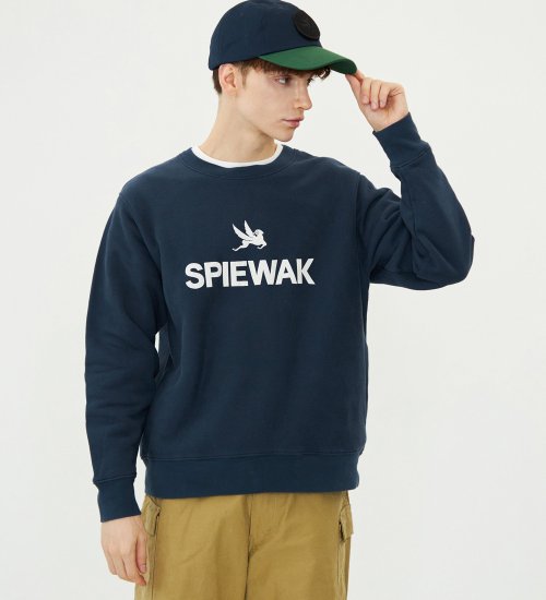 SPIEWAK(スピワック)のクルーネックスウェット|トップス/スウェット/メンズ|ネイビー