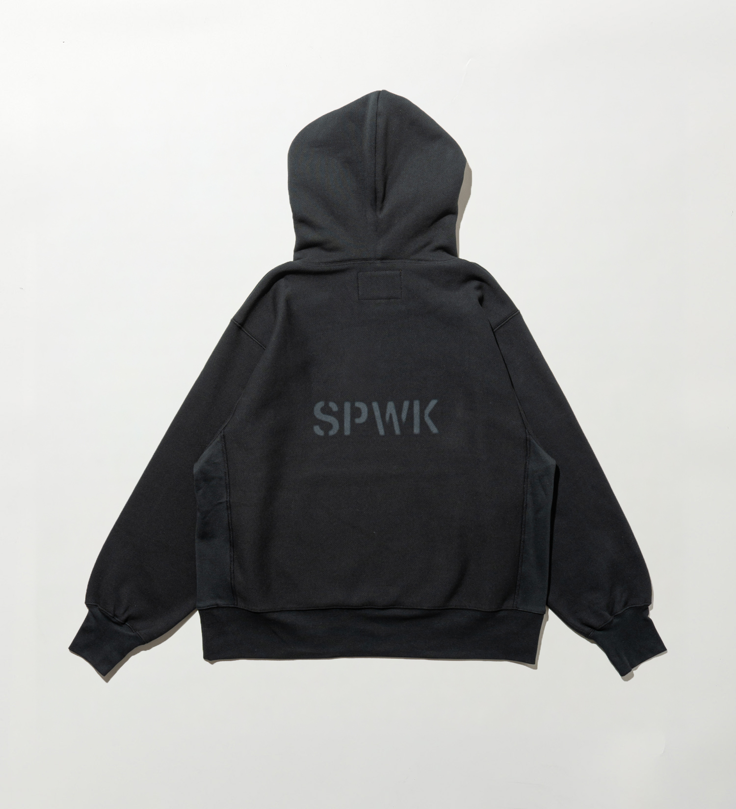 SPIEWAK(スピワック)のハーフジップ フード スウェット|トップス/スウェット/メンズ|ブラック