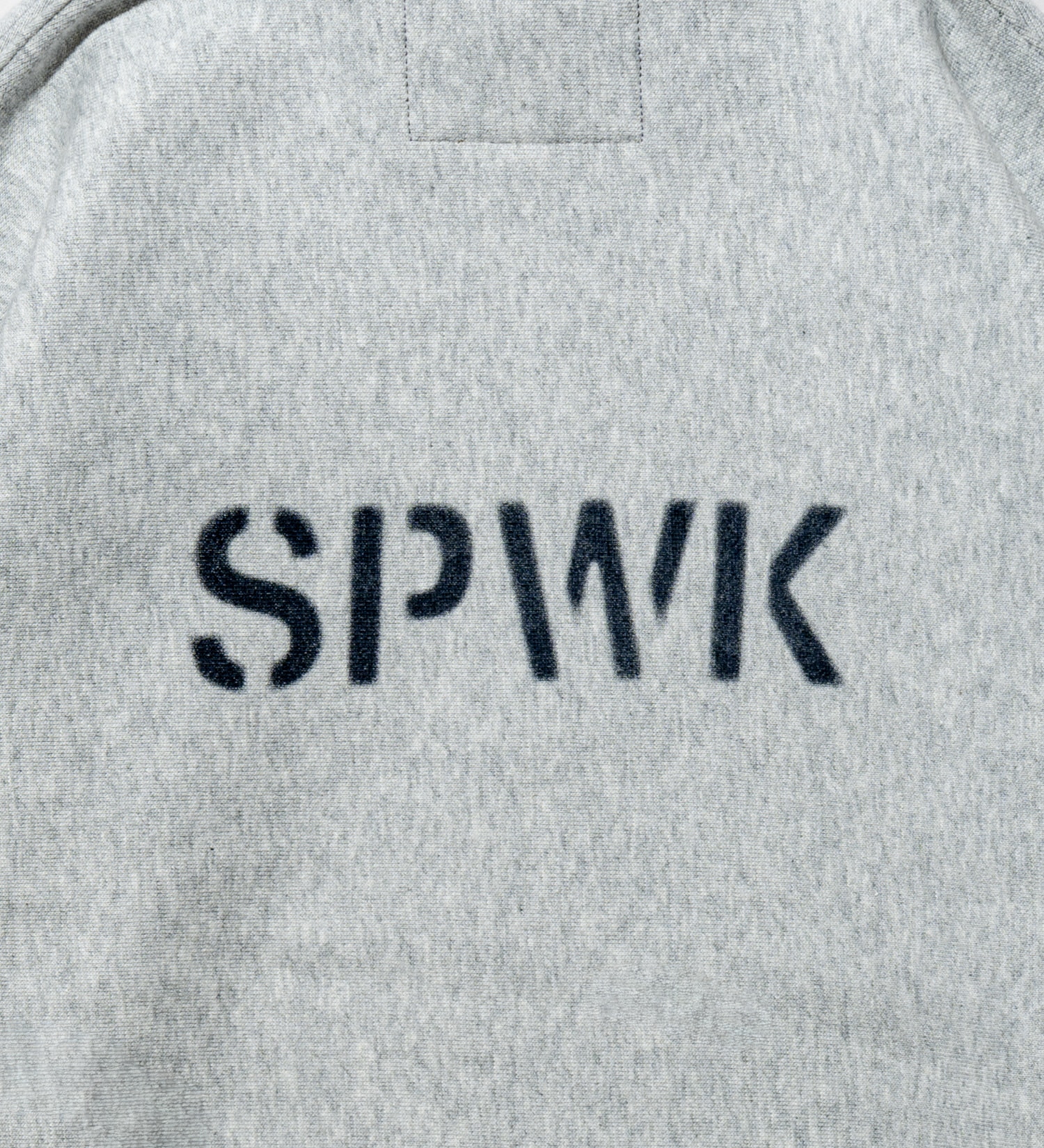 SPIEWAK(スピワック)のハーフジップスウェット|トップス/スウェット/メンズ|ヘザ－グレー