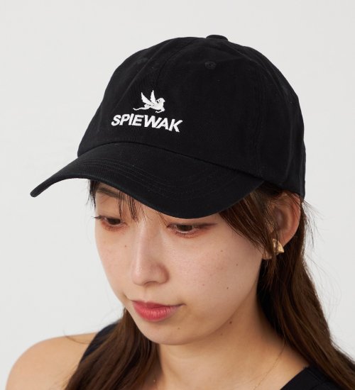 SPIEWAK(スピワック)のコットンツイルアイコンキャップ|帽子/キャップ/メンズ|ブラック