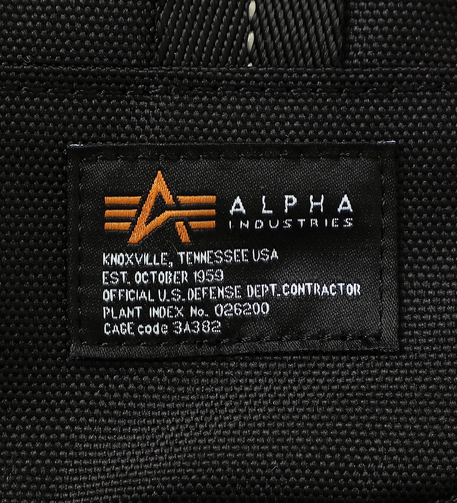 ALPHA(アルファ)のポリエステルコーデュラ 2ルームデイパック|バッグ/バックパック/リュック/メンズ|ブラック
