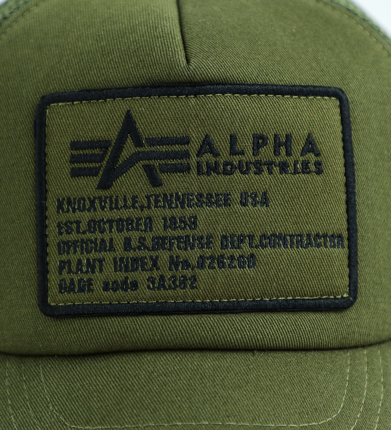 ALPHA(アルファ)のツイルメッシュキャップ|帽子/キャップ/メンズ|グリーン
