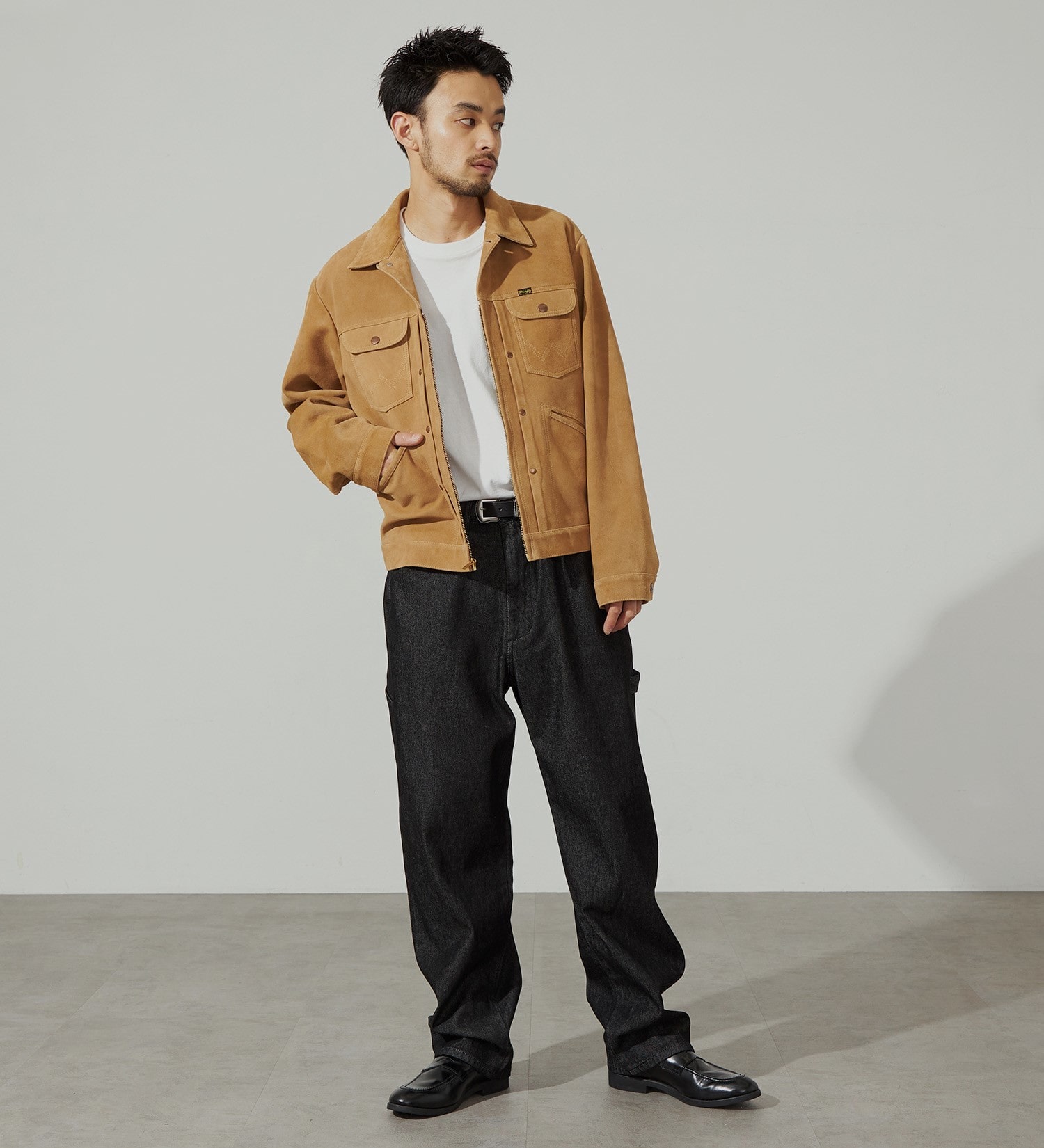 EDWIN(エドウイン)の【SALE】【WEB限定】STEPMARK ルーズペインターパンツ|パンツ/パンツ/メンズ|ブラックデニム