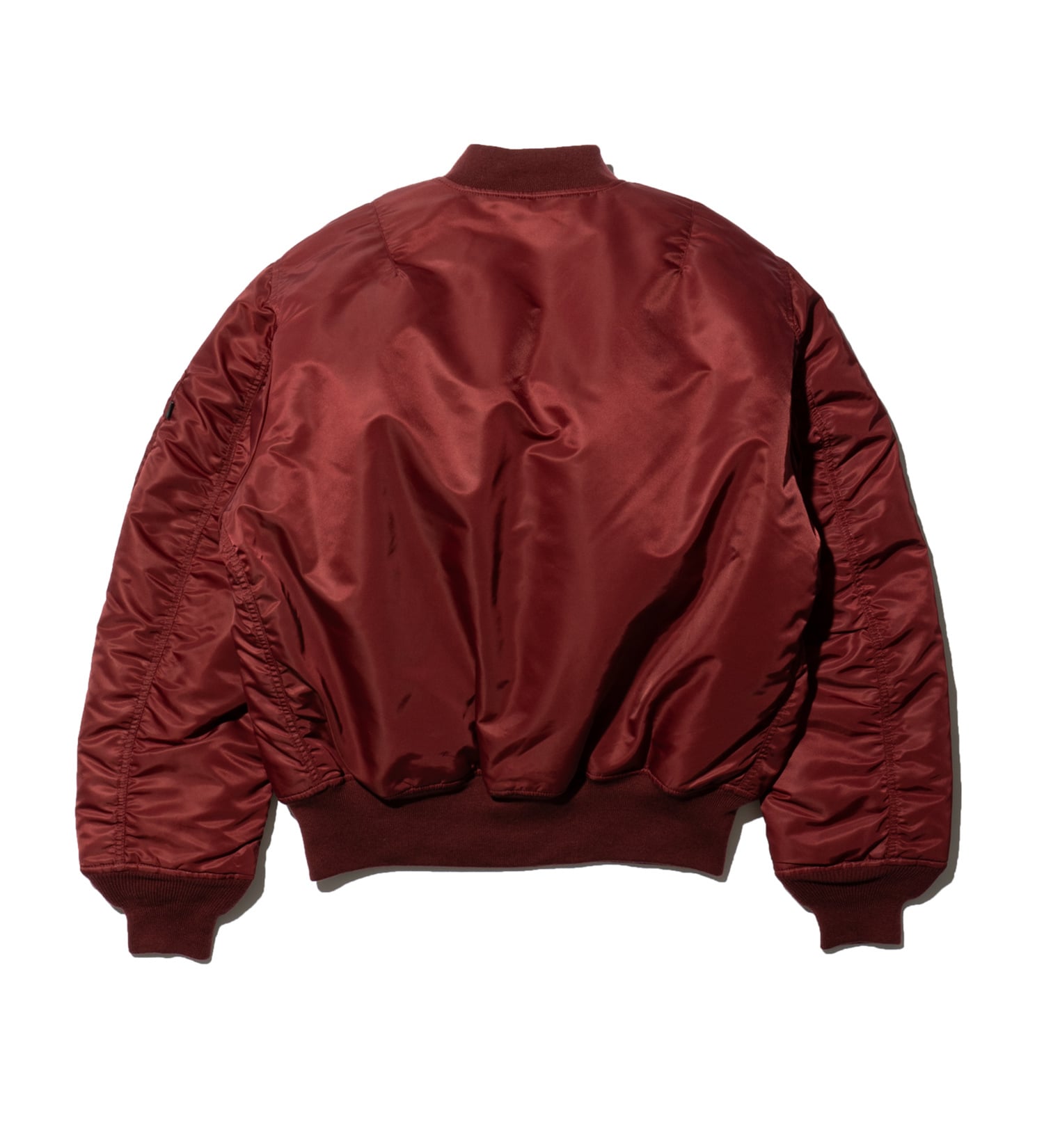 VALLEY APPAREL(バレー アパレル)の【予約P】MA-1 フライトナイロンジャケット|ジャケット/アウター/ミリタリージャケット/メンズ|レンガ