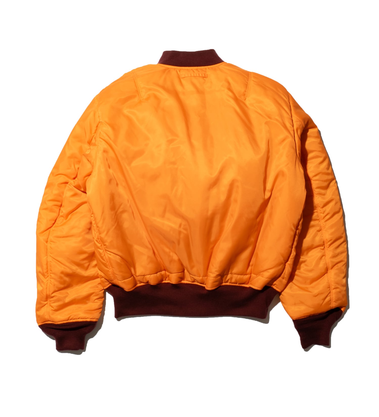 VALLEY APPAREL(バレー アパレル)の【予約P】MA-1 フライトナイロンジャケット|ジャケット/アウター/ミリタリージャケット/メンズ|レンガ