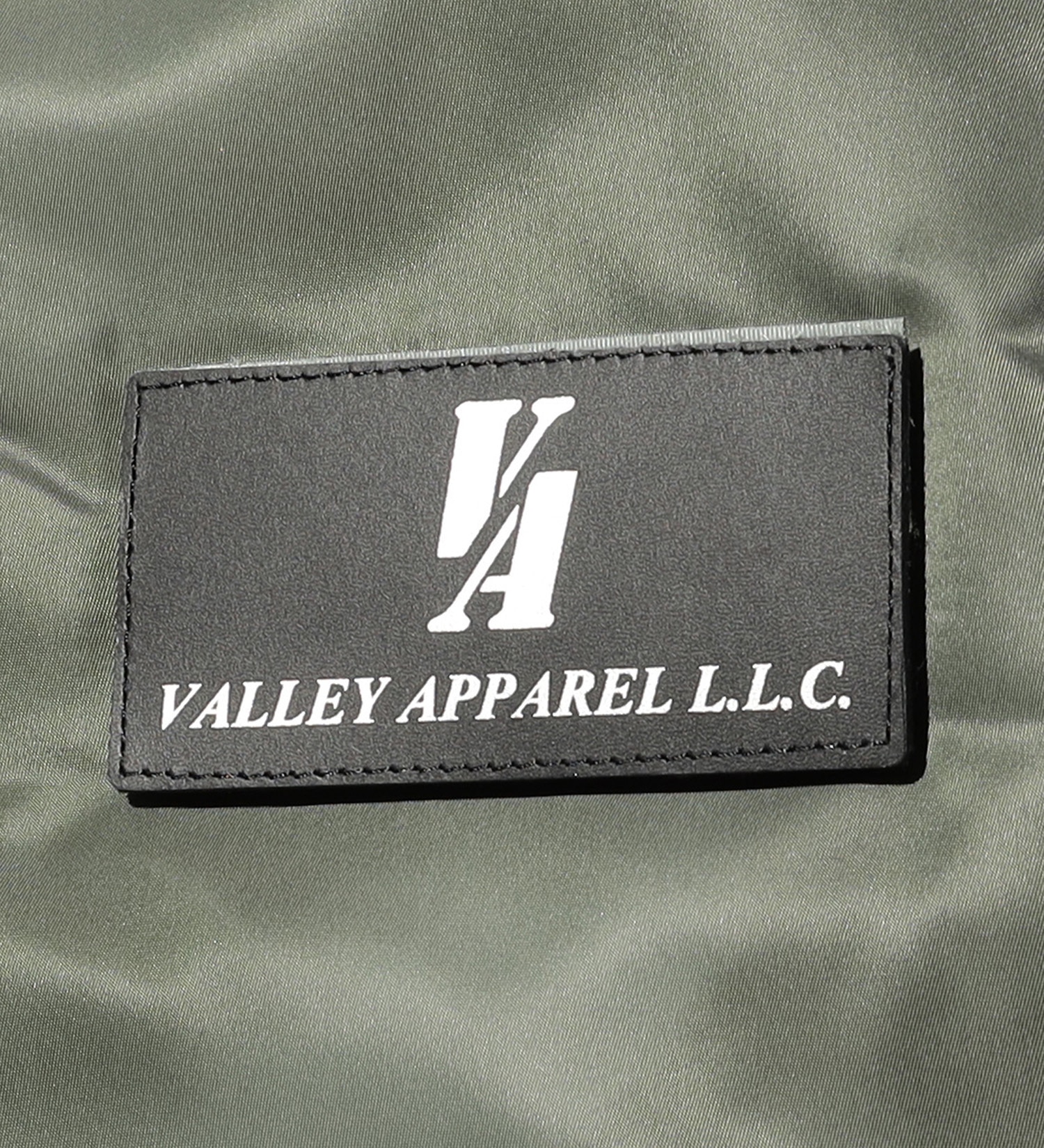 VALLEY APPAREL(バレー アパレル)のバックエンブレムMA-1 フライトナイロンジャケット|ジャケット/アウター/ミリタリージャケット/メンズ|グレー系その他