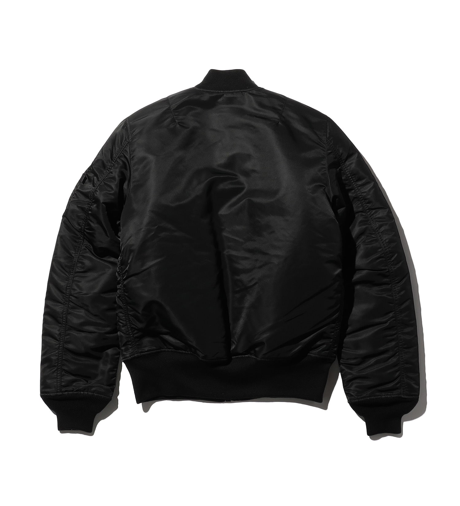 VALLEY APPAREL(バレー アパレル)のMA-1 フライトナイロンジャケット Japanスペック【ユニセックス】|ジャケット/アウター/ミリタリージャケット/メンズ|ブラック