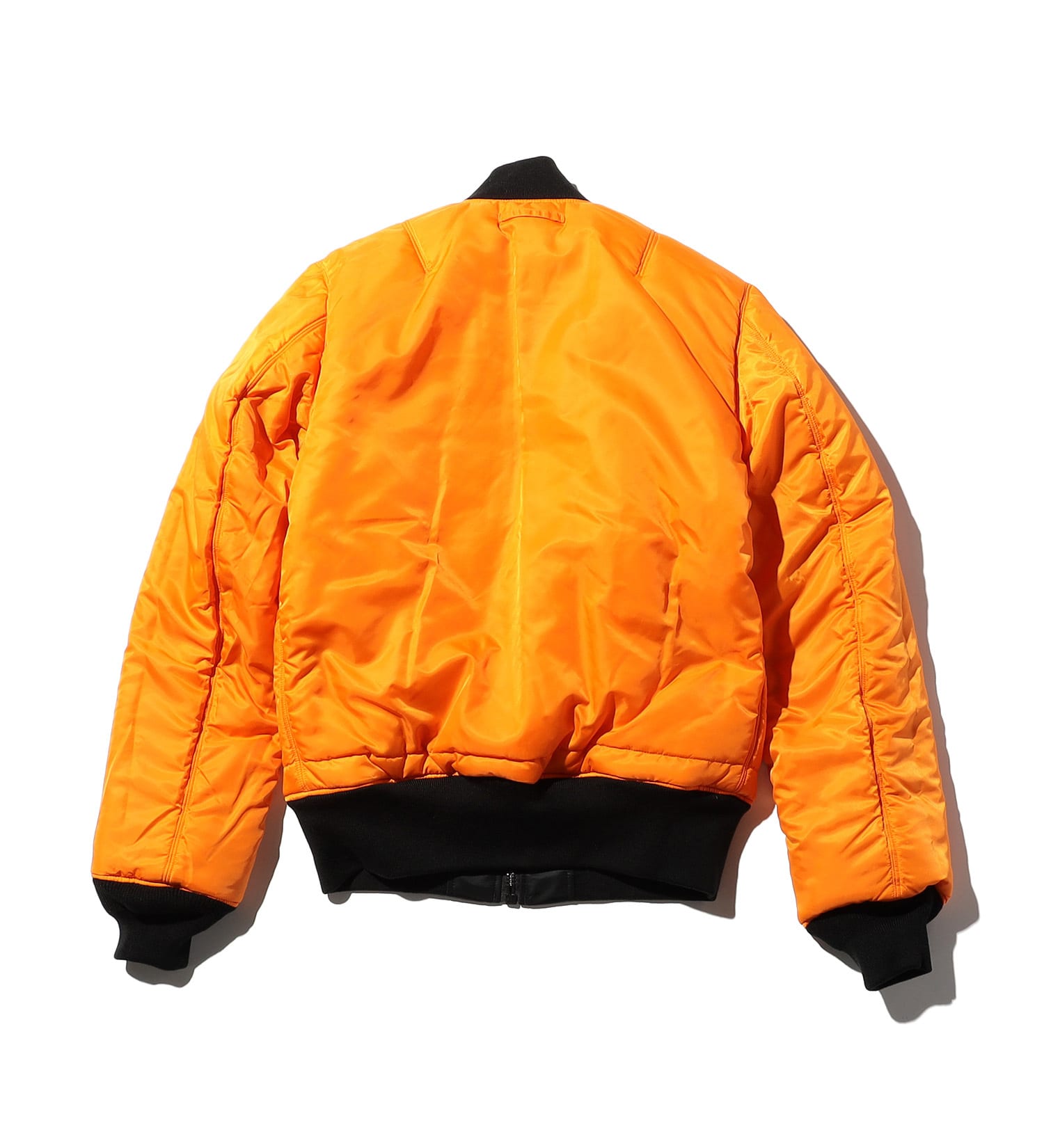 VALLEY APPAREL(バレー アパレル)のMA-1 フライトナイロンジャケット Japanスペック【ユニセックス】|ジャケット/アウター/ミリタリージャケット/メンズ|ブラック