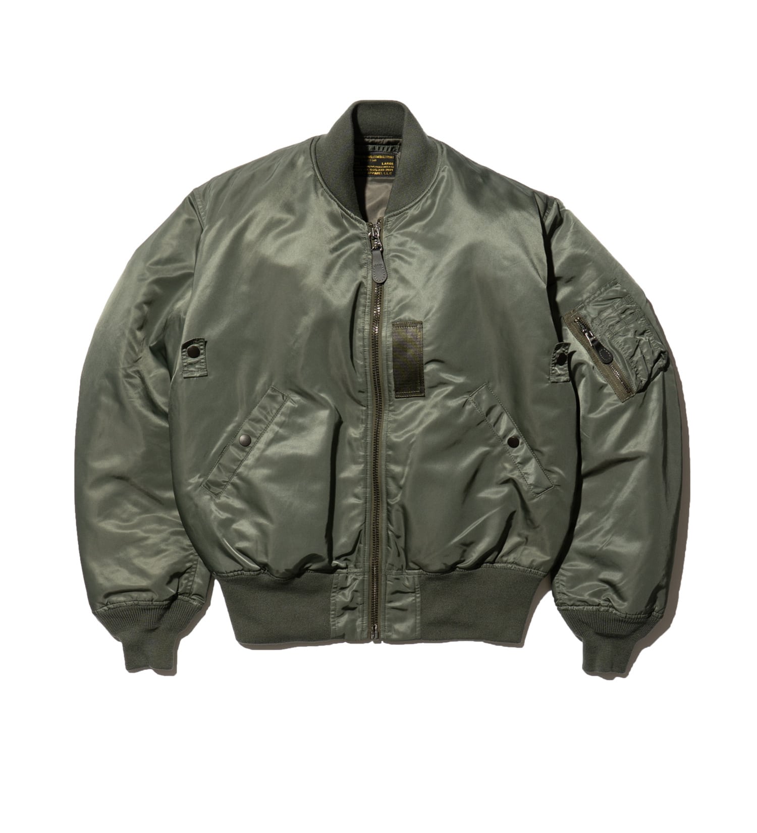 VALLEY APPAREL(バレー アパレル)の【予約P】MA-1 50s フライトジャケット|ジャケット/アウター/ミリタリージャケット/メンズ|セージグリーン