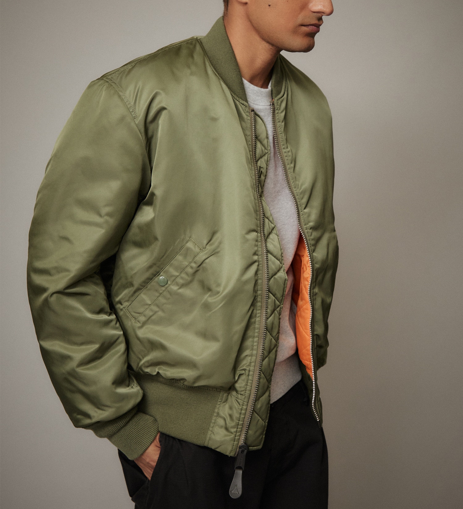 VALLEY APPAREL(バレー アパレル)の【予約P】MA-1 68 フライトジャケット|ジャケット/アウター/ミリタリージャケット/メンズ|オリーブ