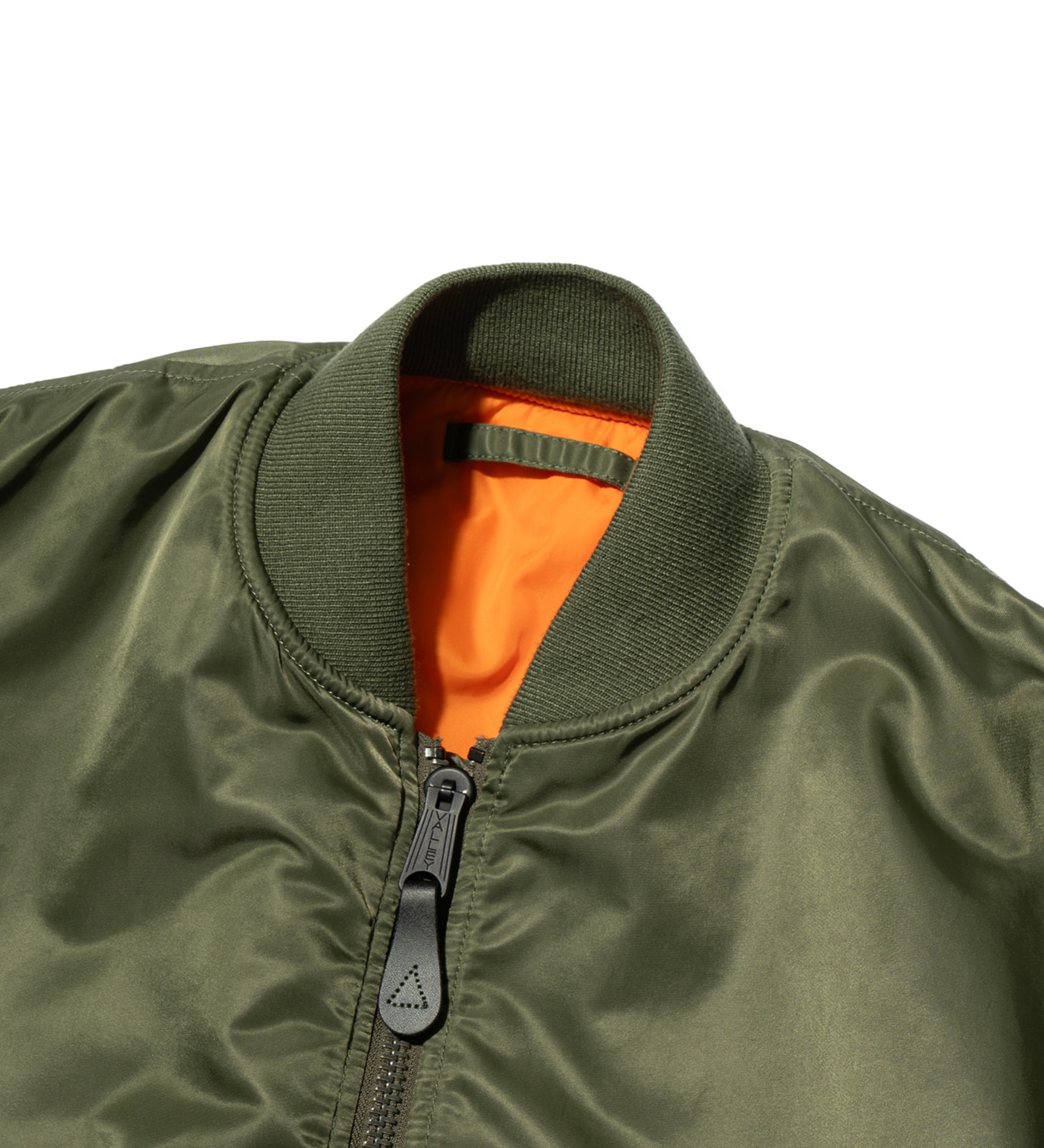 VALLEY APPAREL(バレー アパレル)の【予約P】MA-1 68 フライトジャケット|ジャケット/アウター/ミリタリージャケット/メンズ|オリーブ