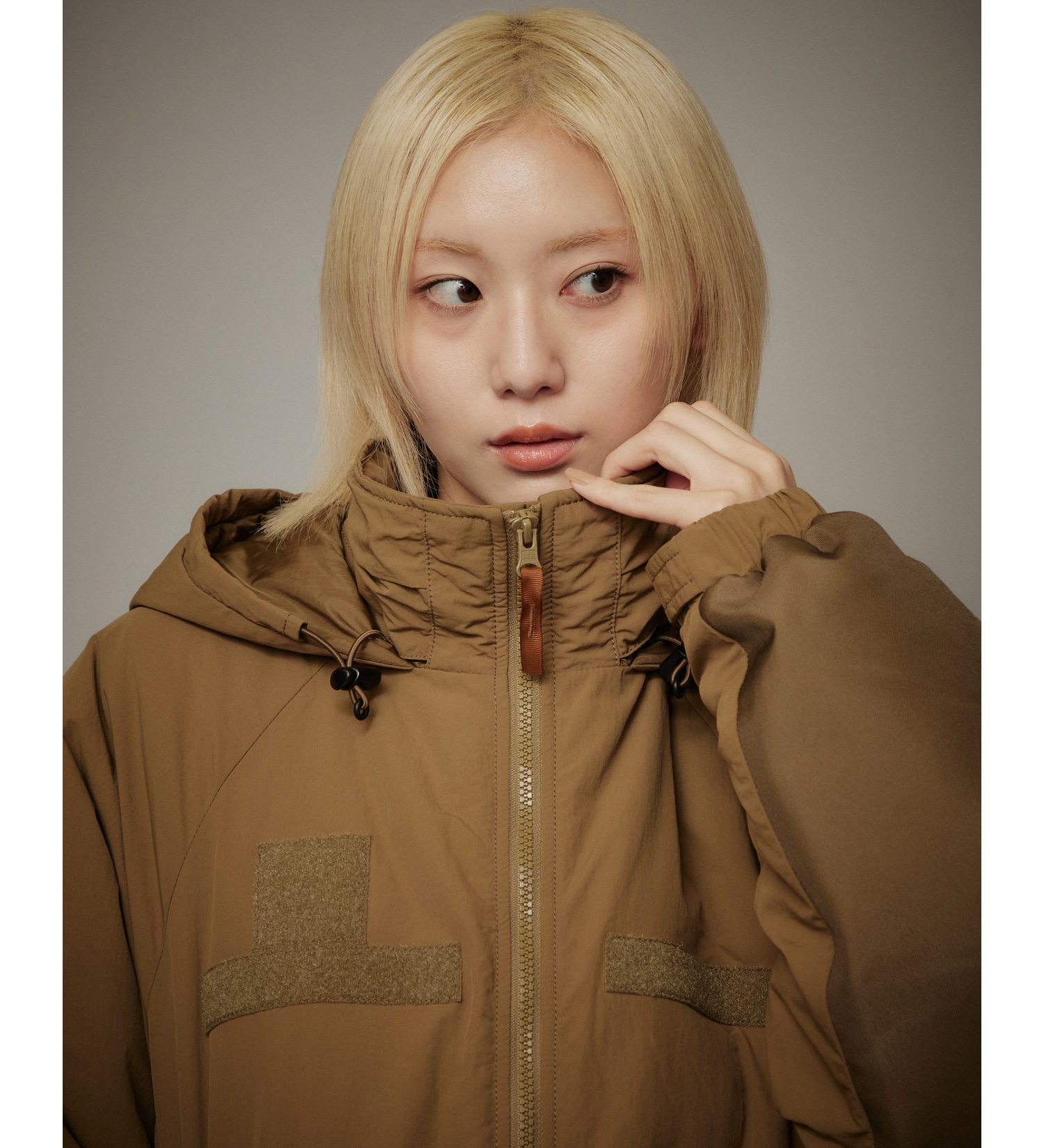 VALLEY APPAREL(バレー アパレル)の【予約】LEVEL7 モンスターパーカー|ジャケット/アウター/ミリタリージャケット/メンズ|キャメル