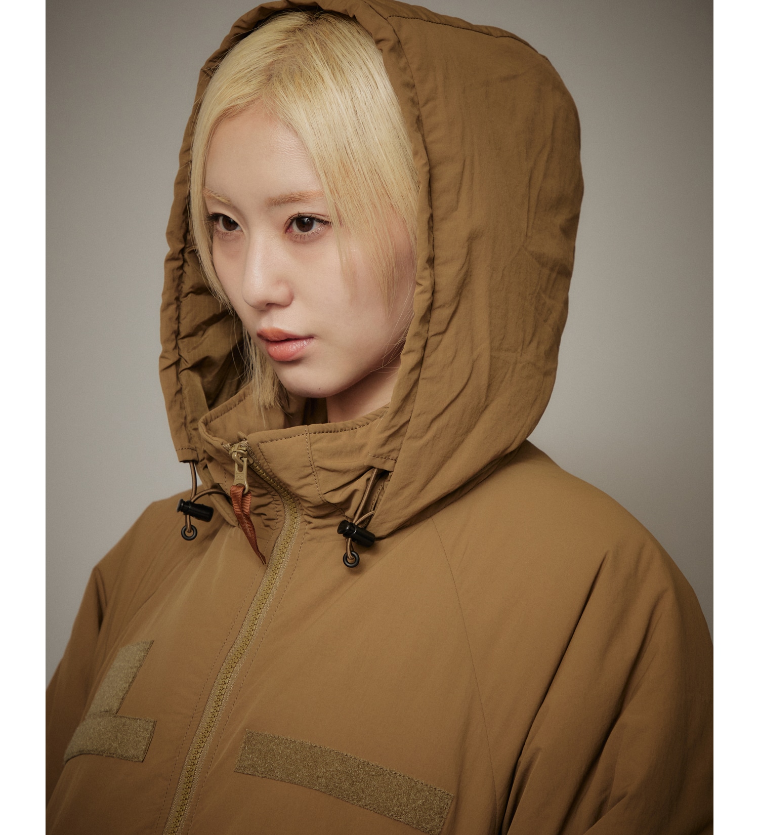 VALLEY APPAREL(バレー アパレル)の【予約】LEVEL7 モンスターパーカー|ジャケット/アウター/ミリタリージャケット/メンズ|キャメル