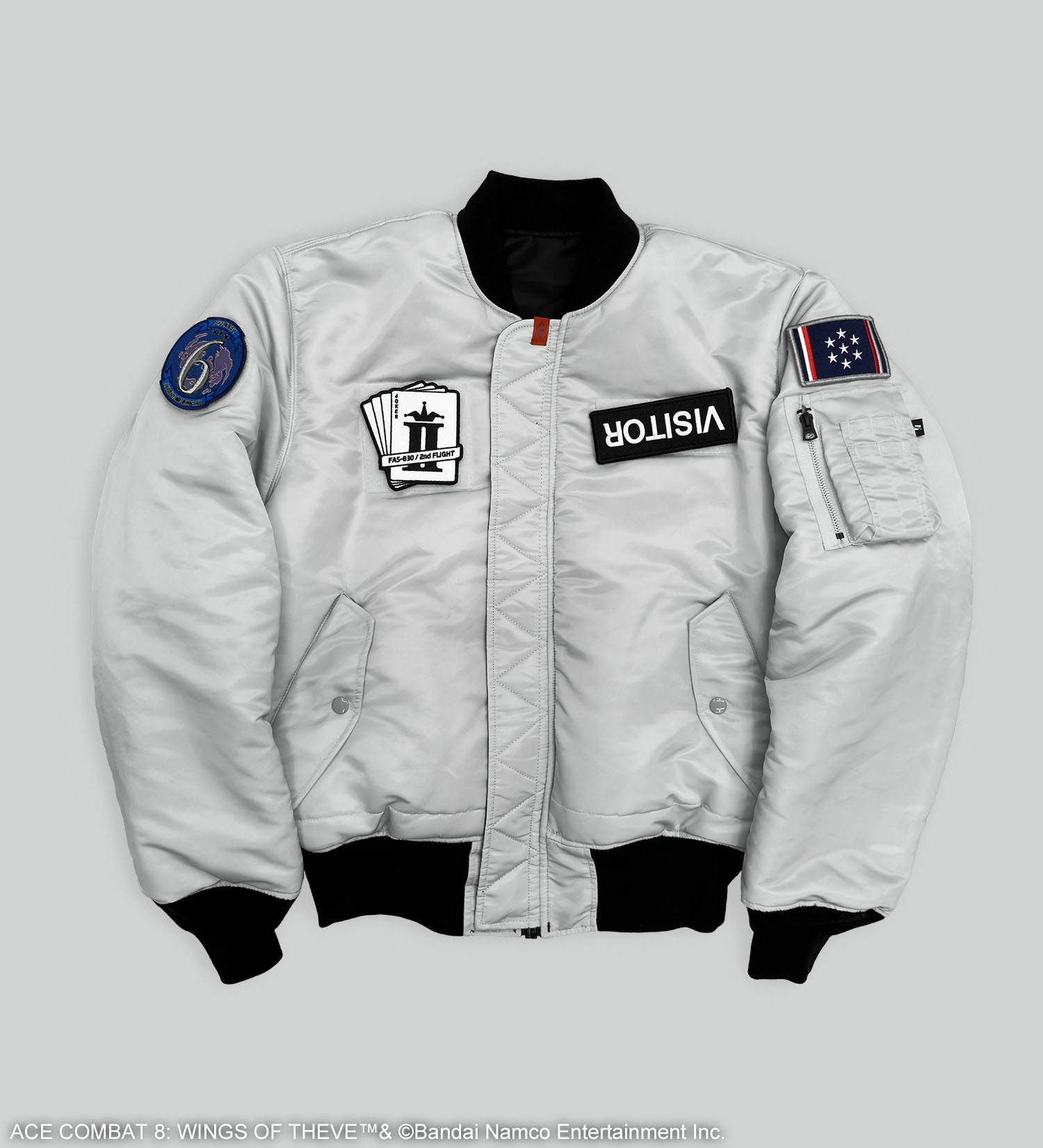 VALLEY APPAREL(バレー アパレル)の【予約】【VALLEY APPAREL x ACECOMBAT】MA-1|ジャケット/アウター/ミリタリージャケット/メンズ|ブラック