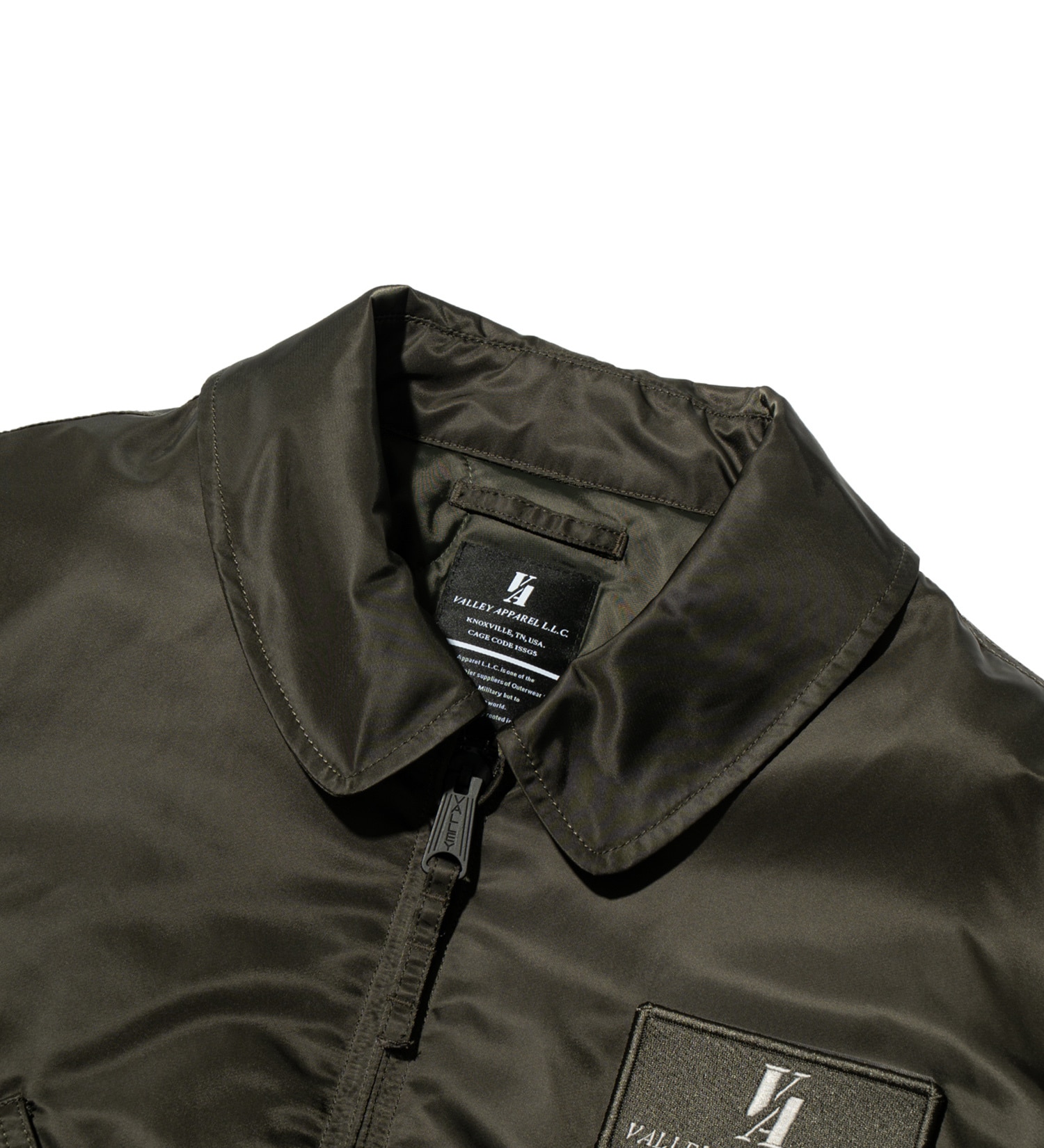 VALLEY APPAREL(バレー アパレル)の【大きいサイズ】CWU-45/P フライトナイロンジャケット|ジャケット/アウター/ミリタリージャケット/メンズ|ダークグレー