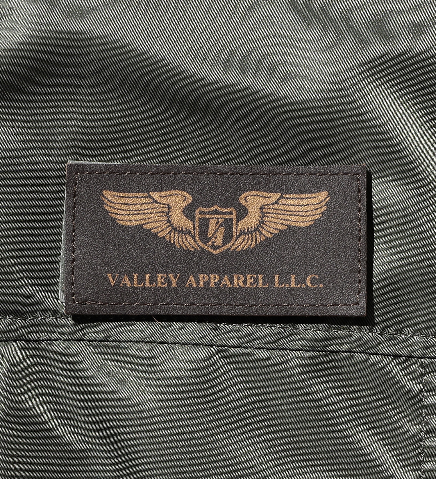 VALLEY APPAREL(バレー アパレル)のフーデッドリブフライトナイロンジャケット|ジャケット/アウター/ミリタリージャケット/メンズ|グレー系その他