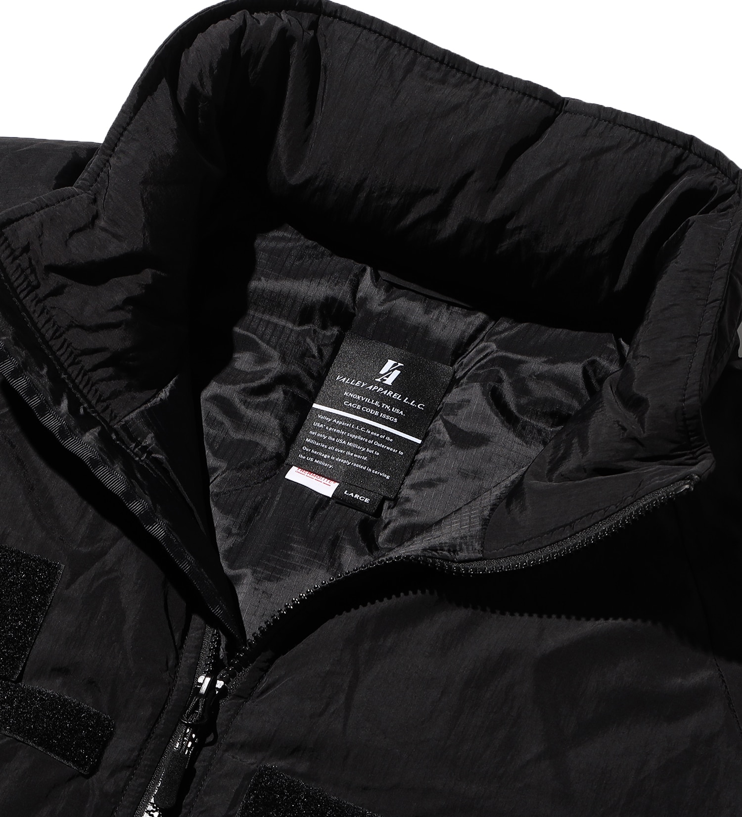 VALLEY APPAREL(バレー アパレル)の【試着対象】LEVEL7 TYPE PARKA|ジャケット/アウター/ミリタリージャケット/メンズ|ブラック