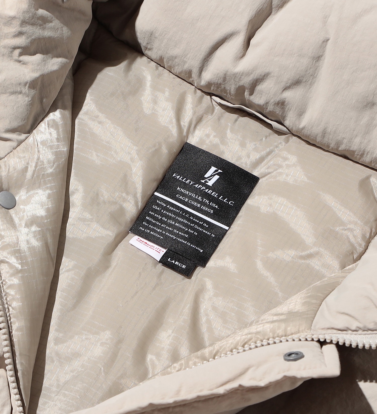 VALLEY APPAREL(バレー アパレル)の【試着対象】MONSTER PARKA /モンスターパーカー LEVEL 7|ジャケット/アウター/ミリタリージャケット/メンズ|グレー系その他