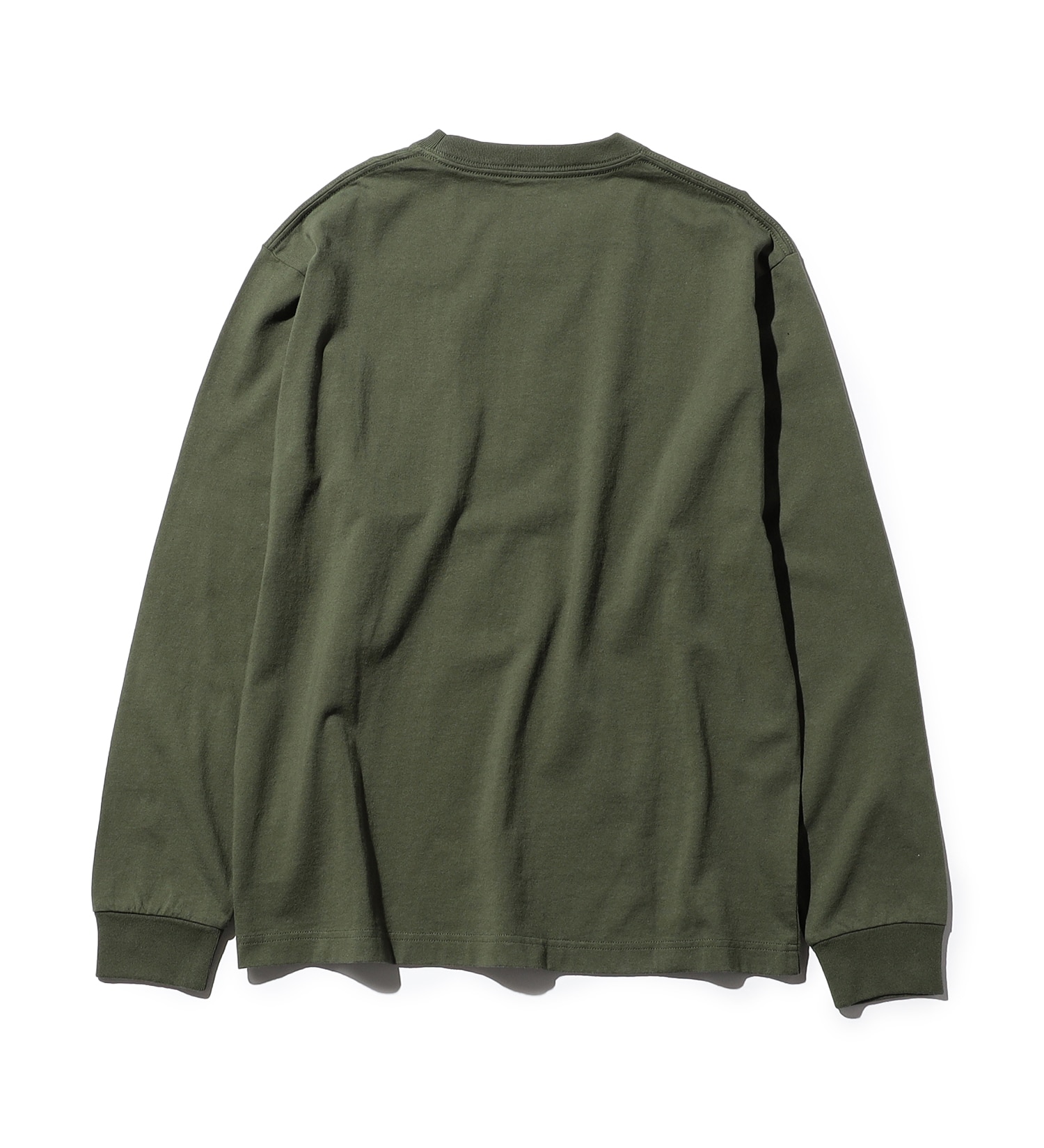 VALLEY APPAREL(バレー アパレル)のユーティリティポケットTシャツ 長袖|トップス/Tシャツ/カットソー/メンズ|グリーン