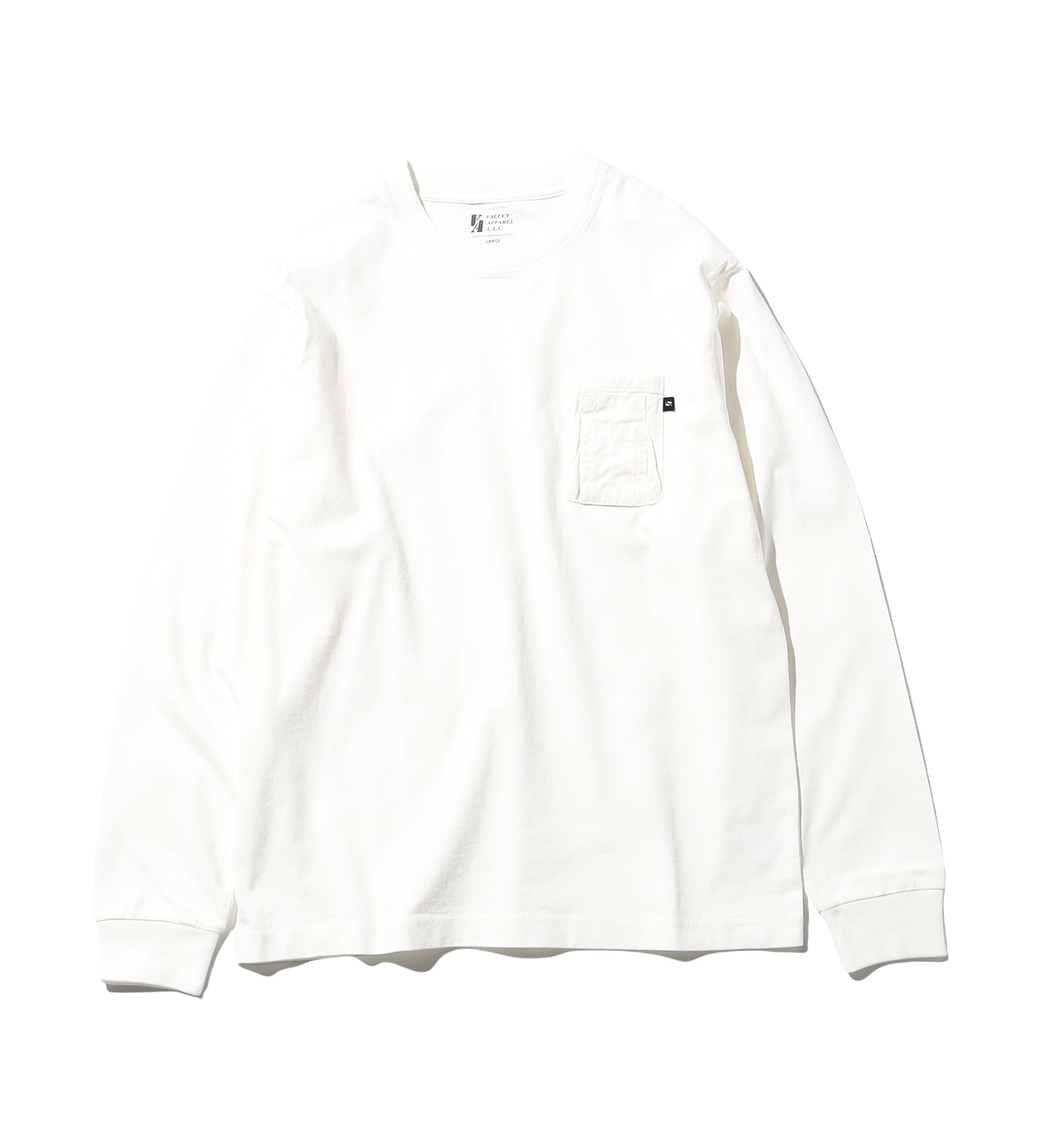 VALLEY APPAREL(バレー アパレル)のユーティリティポケットTシャツ 長袖|トップス/Tシャツ/カットソー/メンズ|ホワイト