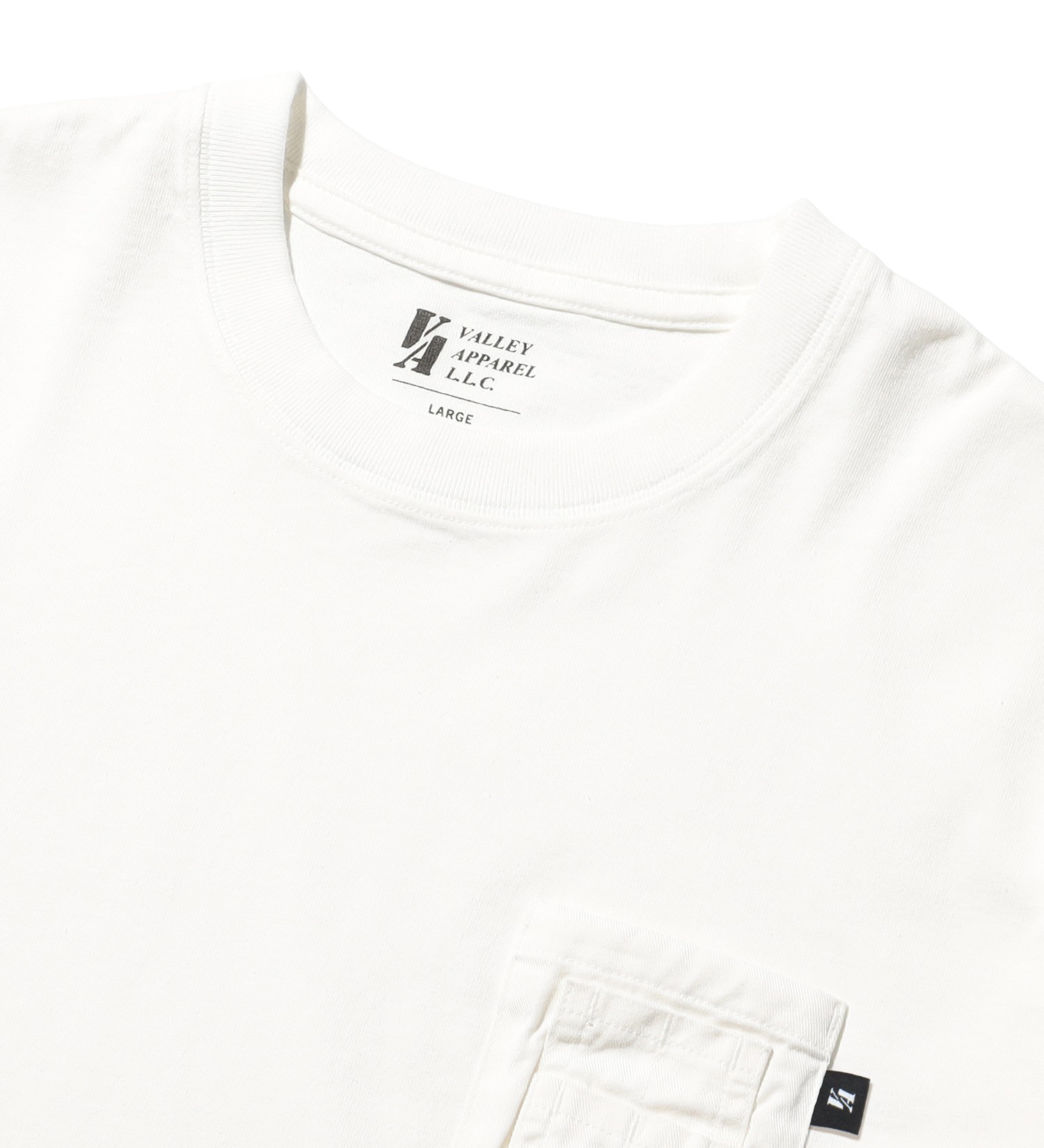 VALLEY APPAREL(バレー アパレル)のユーティリティポケットTシャツ 長袖|トップス/Tシャツ/カットソー/メンズ|ホワイト