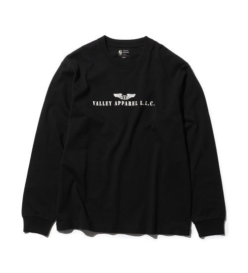 ウィングマークプリントTシャツ 長袖