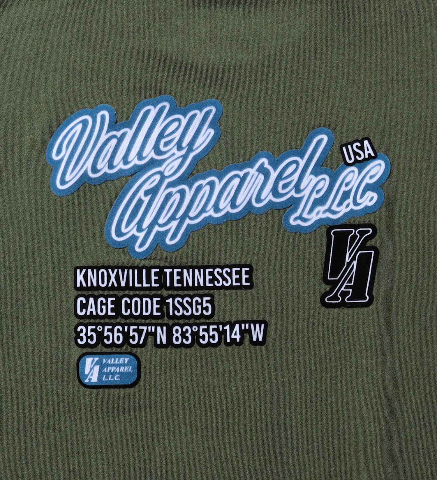 VALLEY APPAREL(バレー アパレル)のスタジャンワッペン風クルーネックスウェット|トップス/スウェット/メンズ|ヘザ-グレー