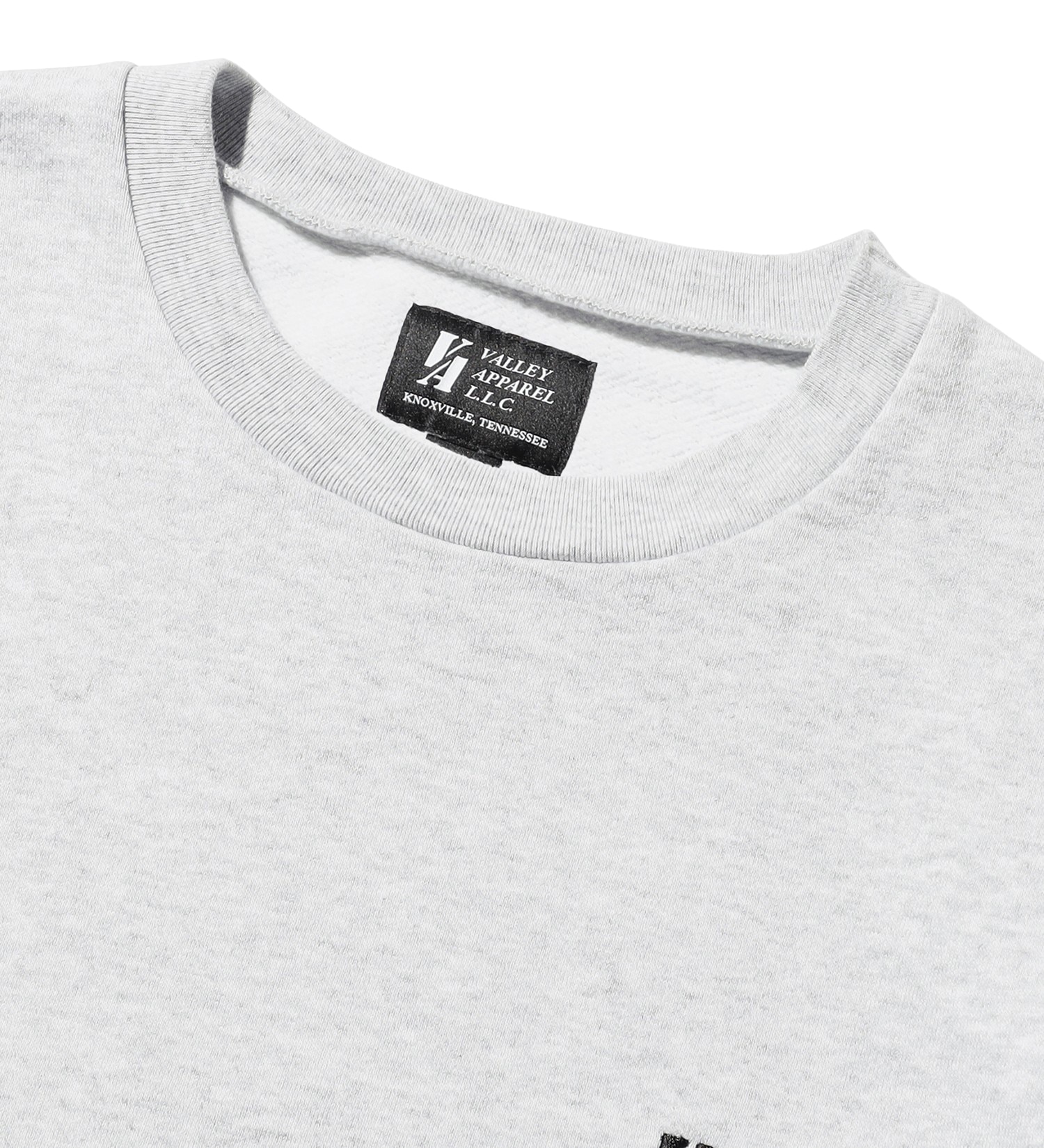VALLEY APPAREL(バレー アパレル)のベーシックエンブレムクルーネックスウェット|トップス/スウェット/メンズ|ヘザ-グレー