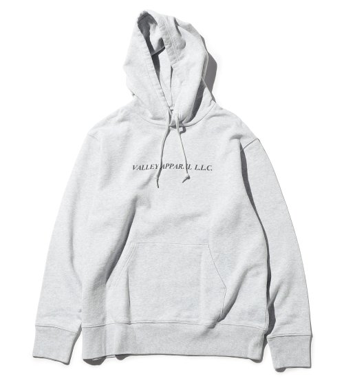VALLEY APPAREL(バレー アパレル)のバーティカルロゴパーカー|トップス/パーカー/メンズ|ヘザ－グレー