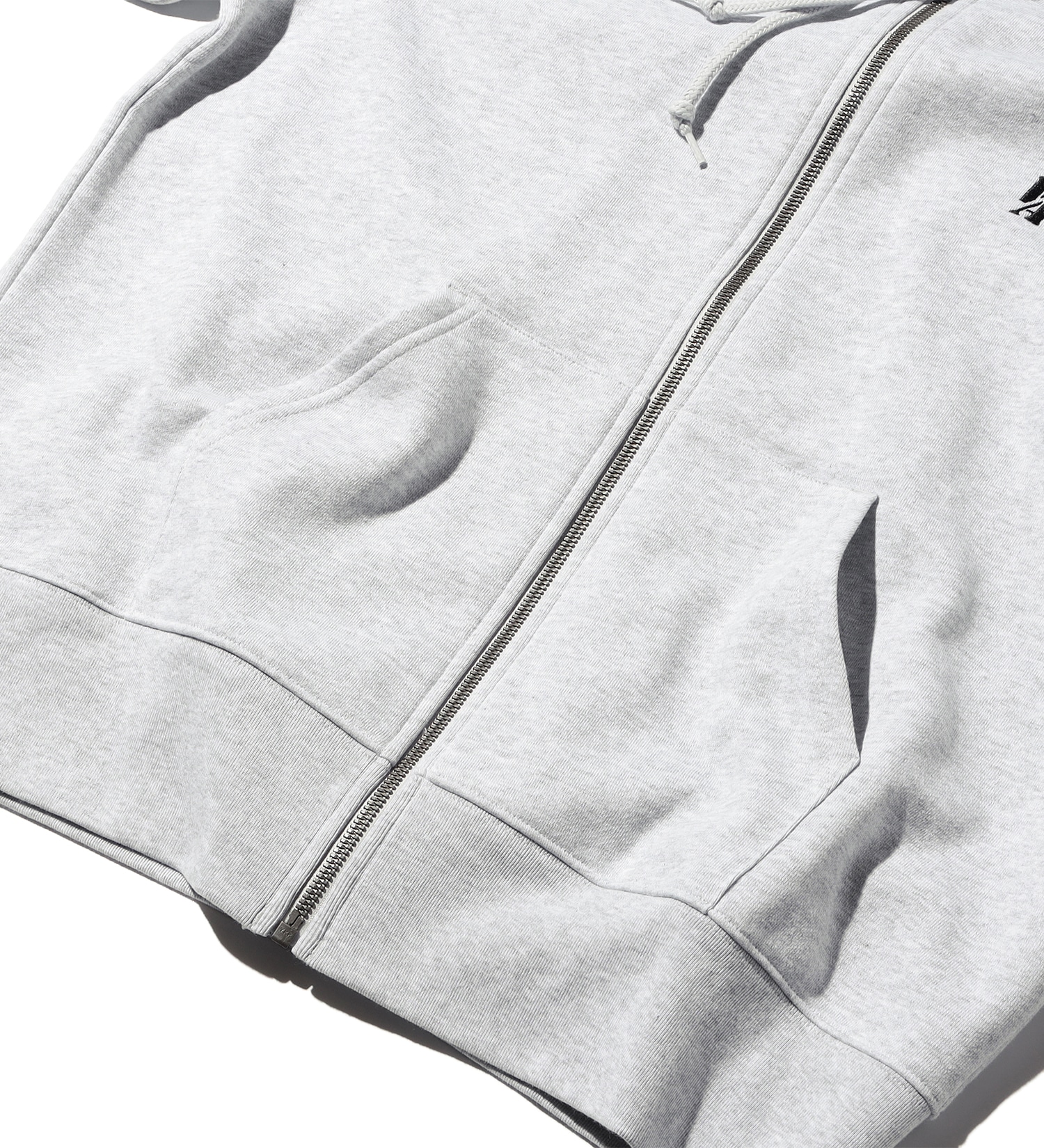 VALLEY APPAREL(バレー アパレル)のベーシックエンブレムジップパーカー|トップス/パーカー/メンズ|ヘザ-グレー