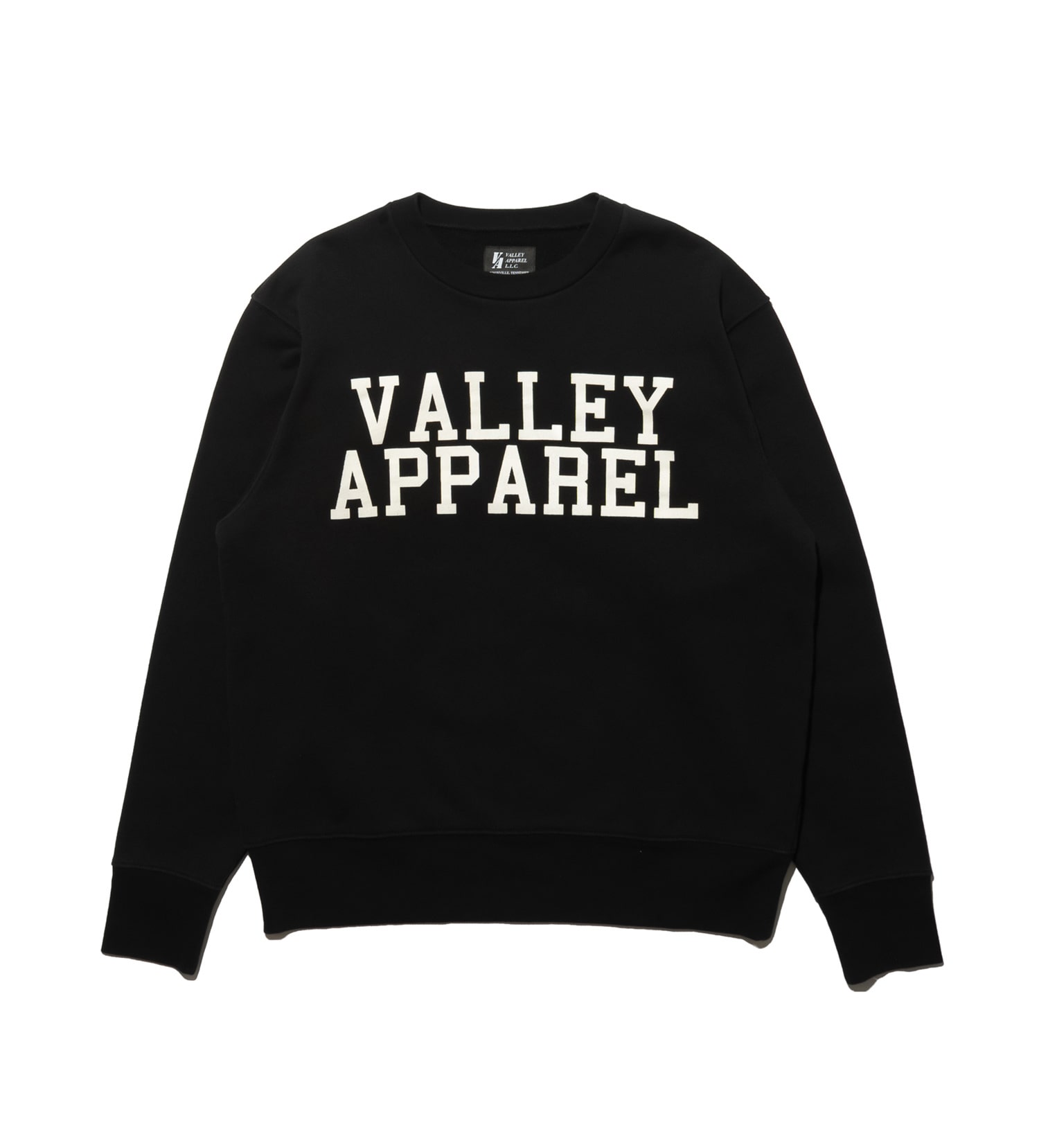 VALLEY APPAREL(バレー アパレル)のクルーネックスウェット|トップス/スウェット/メンズ|ブラック