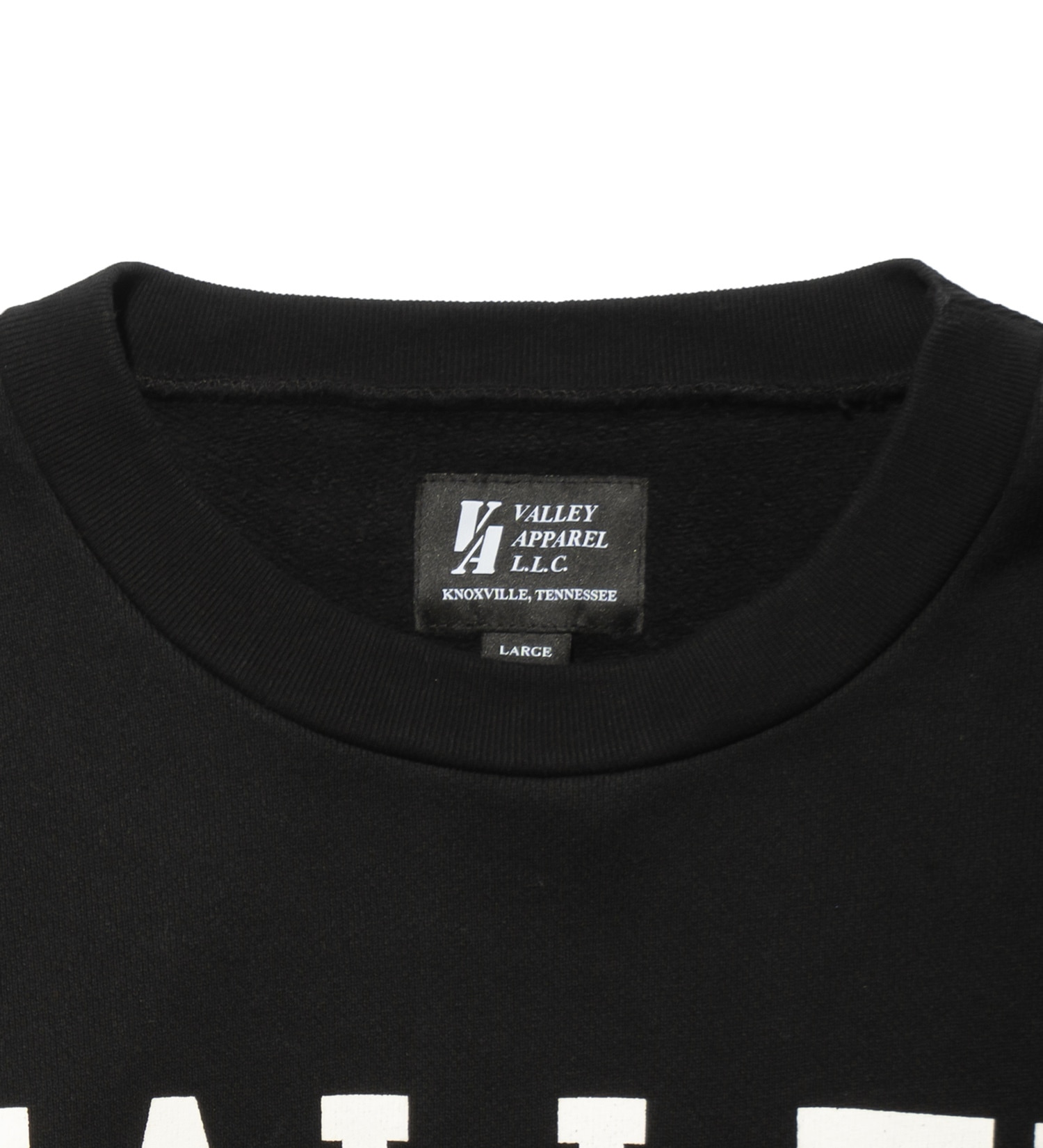 VALLEY APPAREL(バレー アパレル)のクルーネックスウェット|トップス/スウェット/メンズ|ブラック