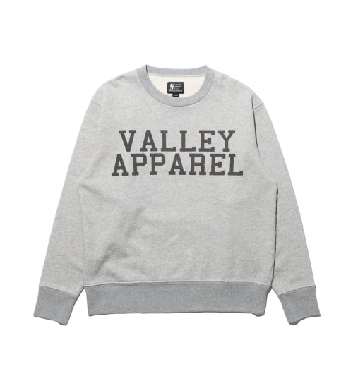 VALLEY APPAREL(バレー アパレル)のクルーネックスウェット|トップス/スウェット/メンズ|ヘザ-グレー