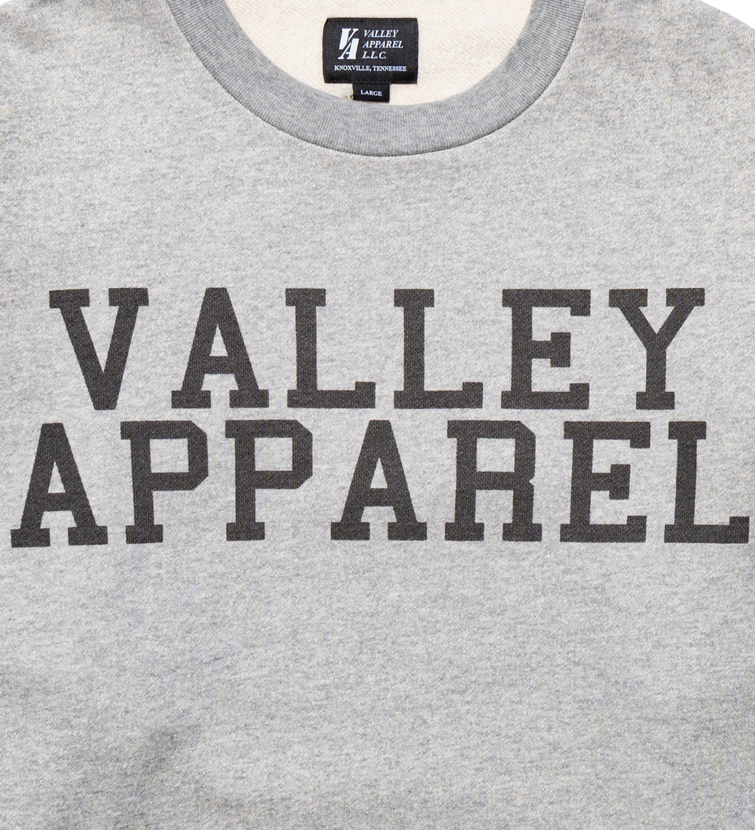 VALLEY APPAREL(バレー アパレル)のクルーネックスウェット|トップス/スウェット/メンズ|ヘザ-グレー