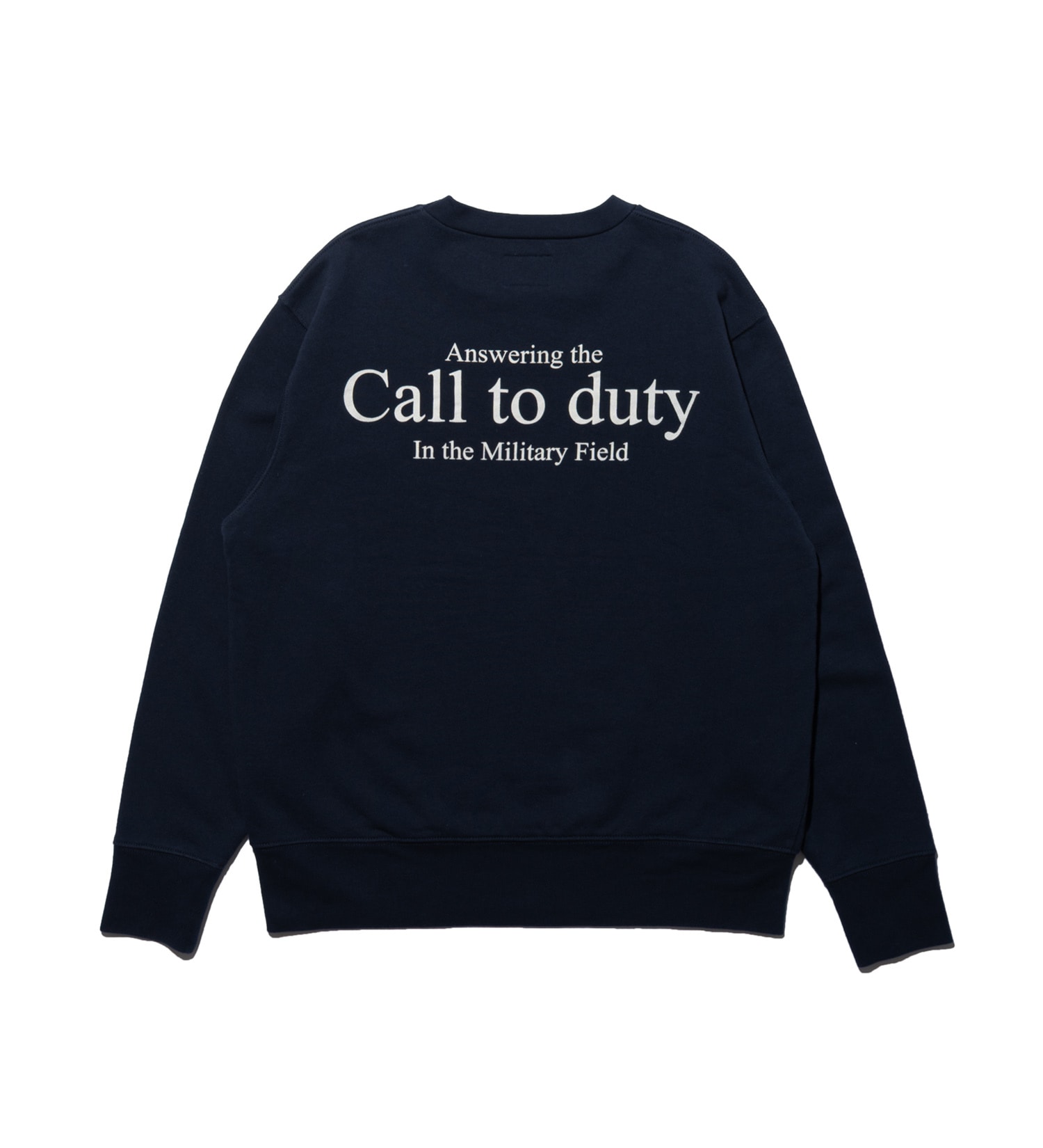 VALLEY APPAREL(バレー アパレル)のカレッジロゴ クルーネックスウェット|トップス/スウェット/メンズ|ネイビー