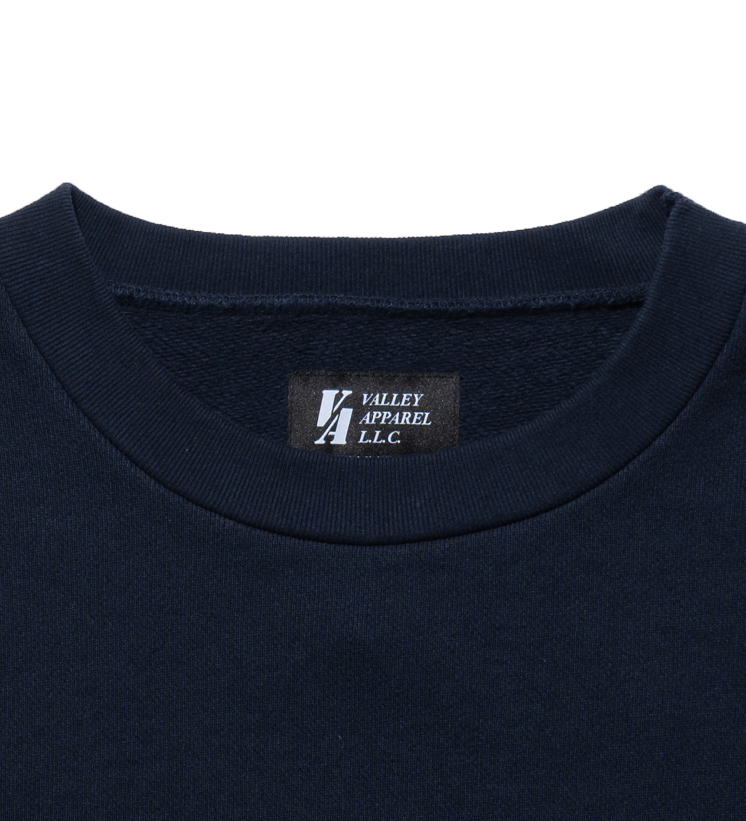 VALLEY APPAREL(バレー アパレル)のカレッジロゴ クルーネックスウェット|トップス/スウェット/メンズ|ネイビー
