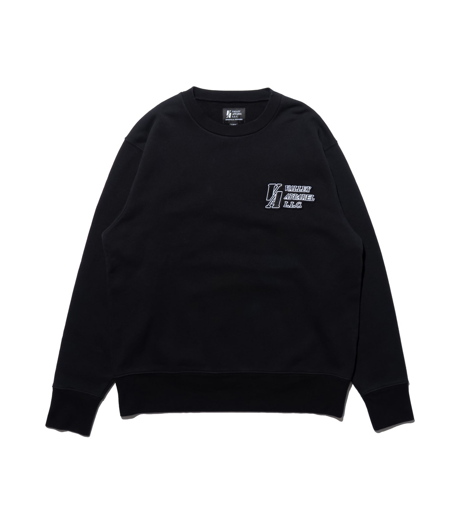 VALLEY APPAREL(バレー アパレル)のスタジアム クルーネックスウェット|トップス/スウェット/メンズ|ブラック
