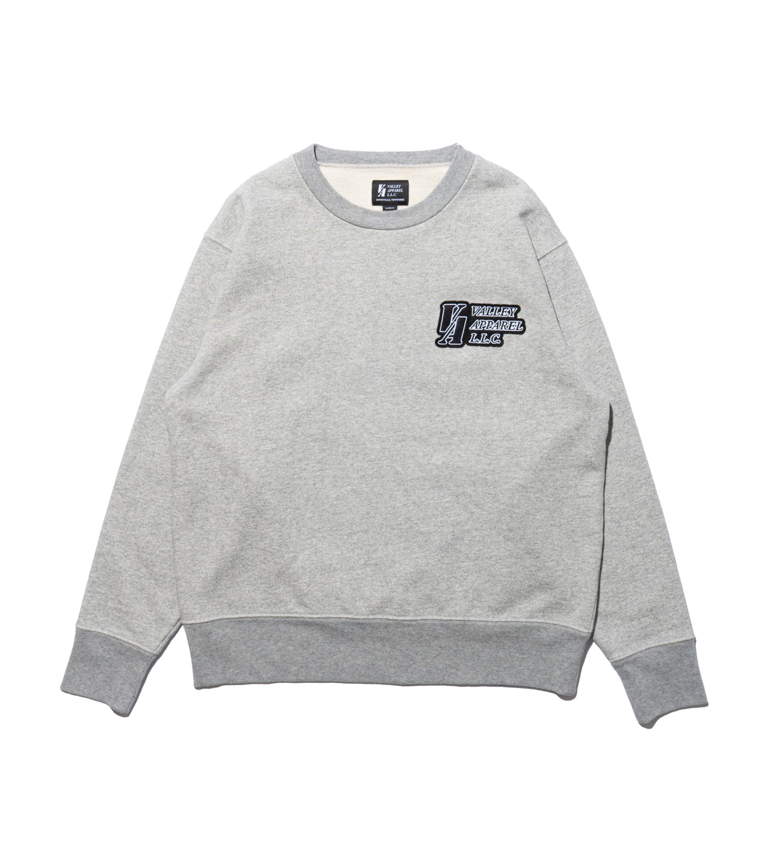 VALLEY APPAREL(バレー アパレル)のスタジアム クルーネックスウェット|トップス/スウェット/メンズ|ヘザ-グレー