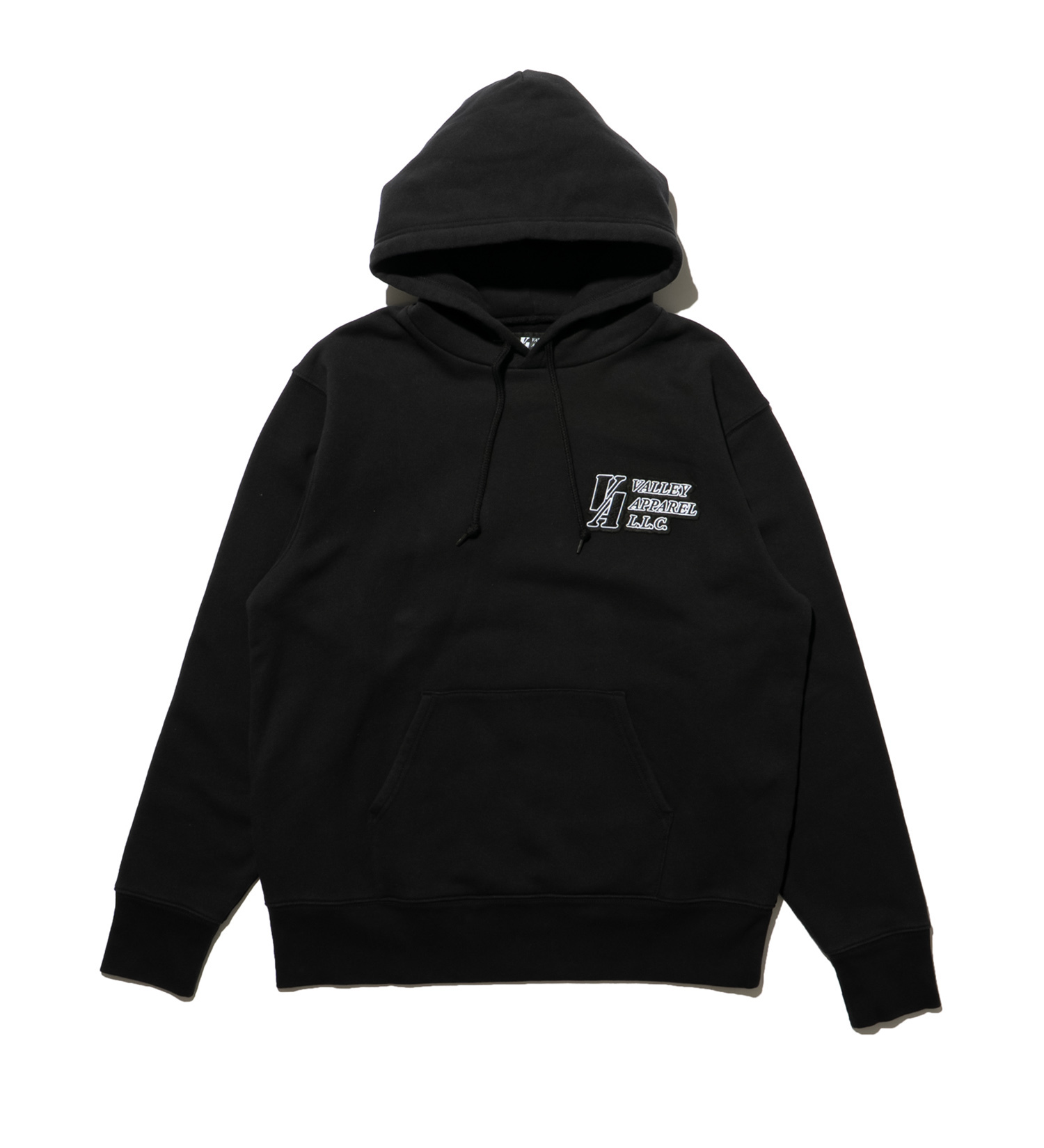 VALLEY APPAREL(バレー アパレル)のパッチ プルオーバーパーカー|トップス/パーカー/メンズ|ブラック