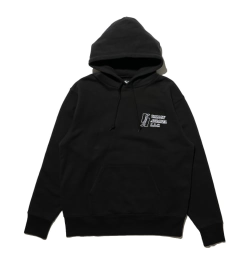 パッチ プルオーバーパーカー