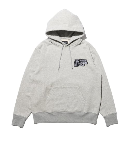 VALLEY APPAREL(バレー アパレル)のパッチ プルオーバーパーカー|トップス/パーカー/メンズ|ヘザ-グレー