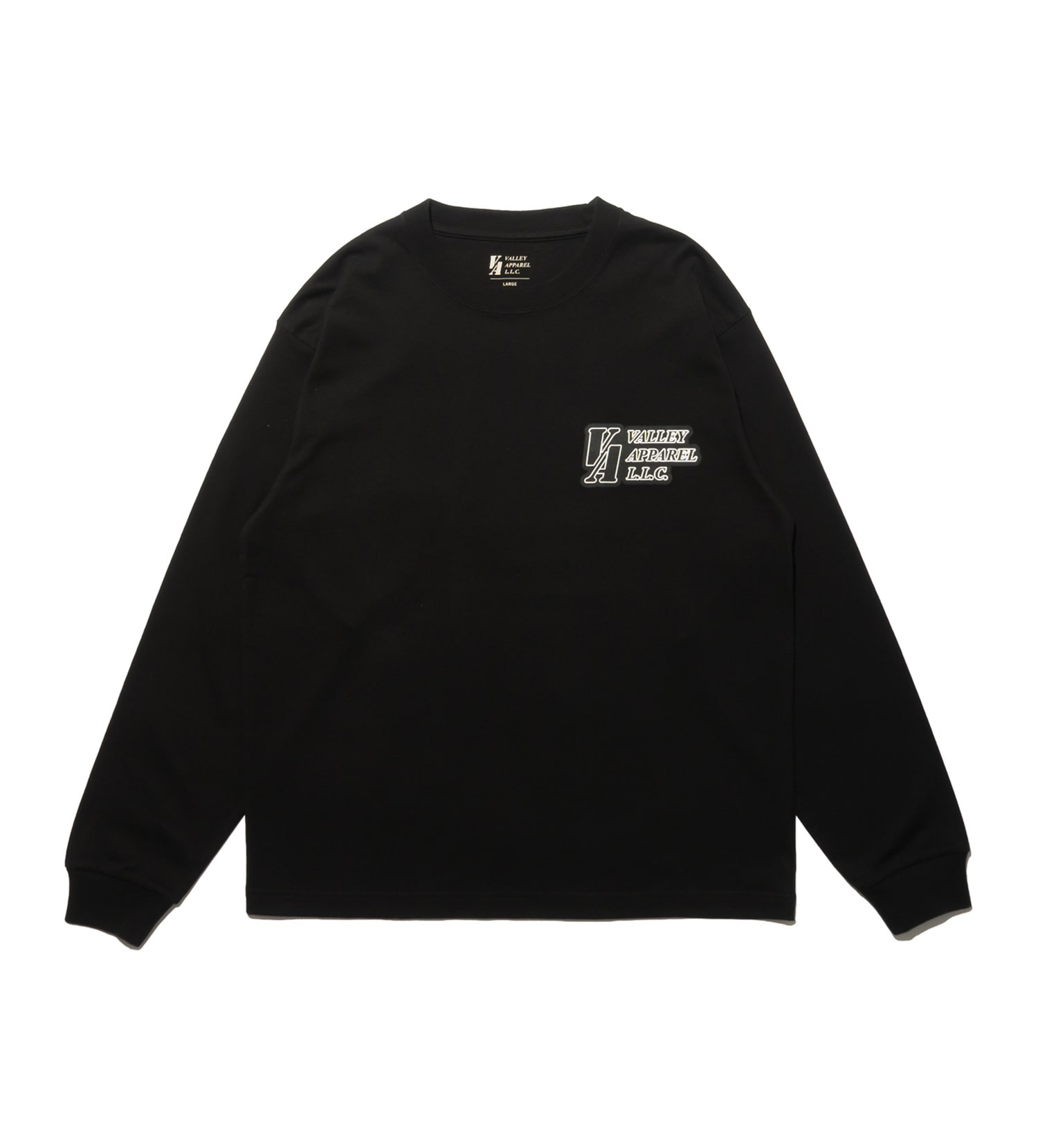 VALLEY APPAREL(バレー アパレル)のスタジアム 長袖Tシャツ|トップス/Tシャツ/カットソー/メンズ|ブラック