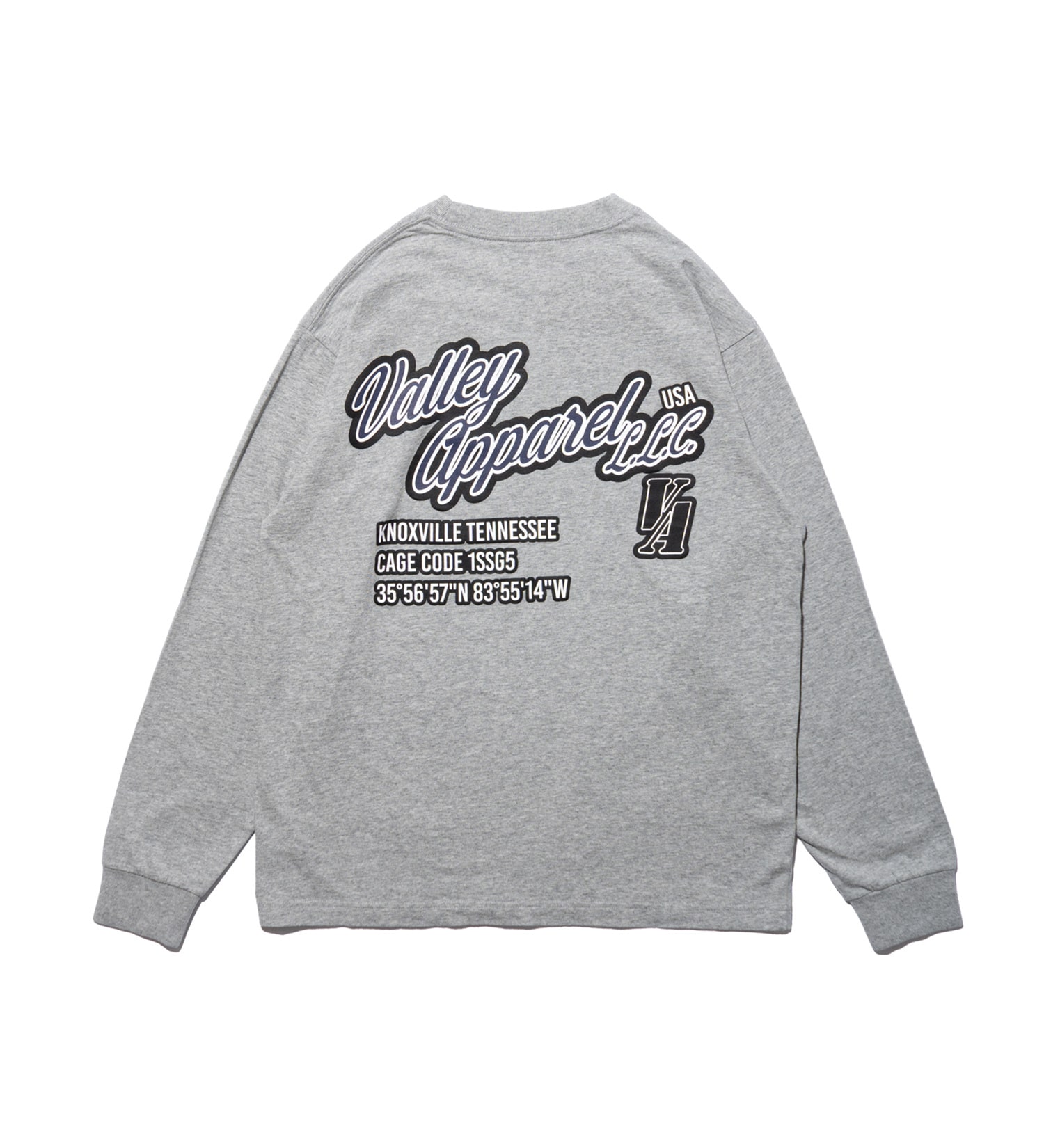 VALLEY APPAREL(バレー アパレル)のスタジアム 長袖Tシャツ|トップス/Tシャツ/カットソー/メンズ|ヘザ-グレー