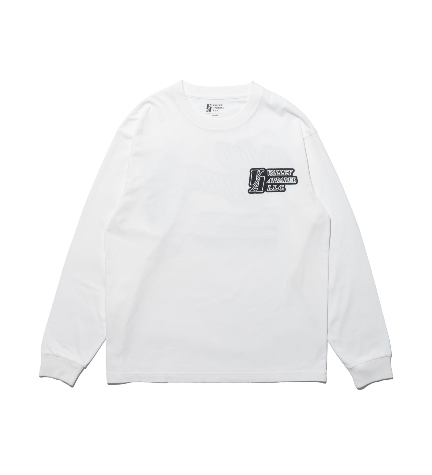 VALLEY APPAREL(バレー アパレル)のスタジアム 長袖Tシャツ|トップス/Tシャツ/カットソー/メンズ|ホワイト